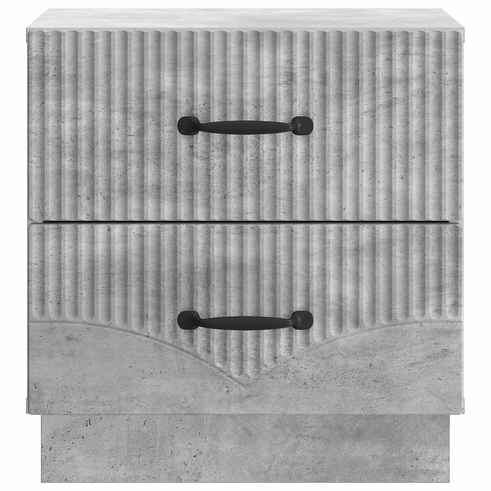 Noćni ormar Betonska siva 43 x 34,5 x 44,5 cm Konstruirano drvo