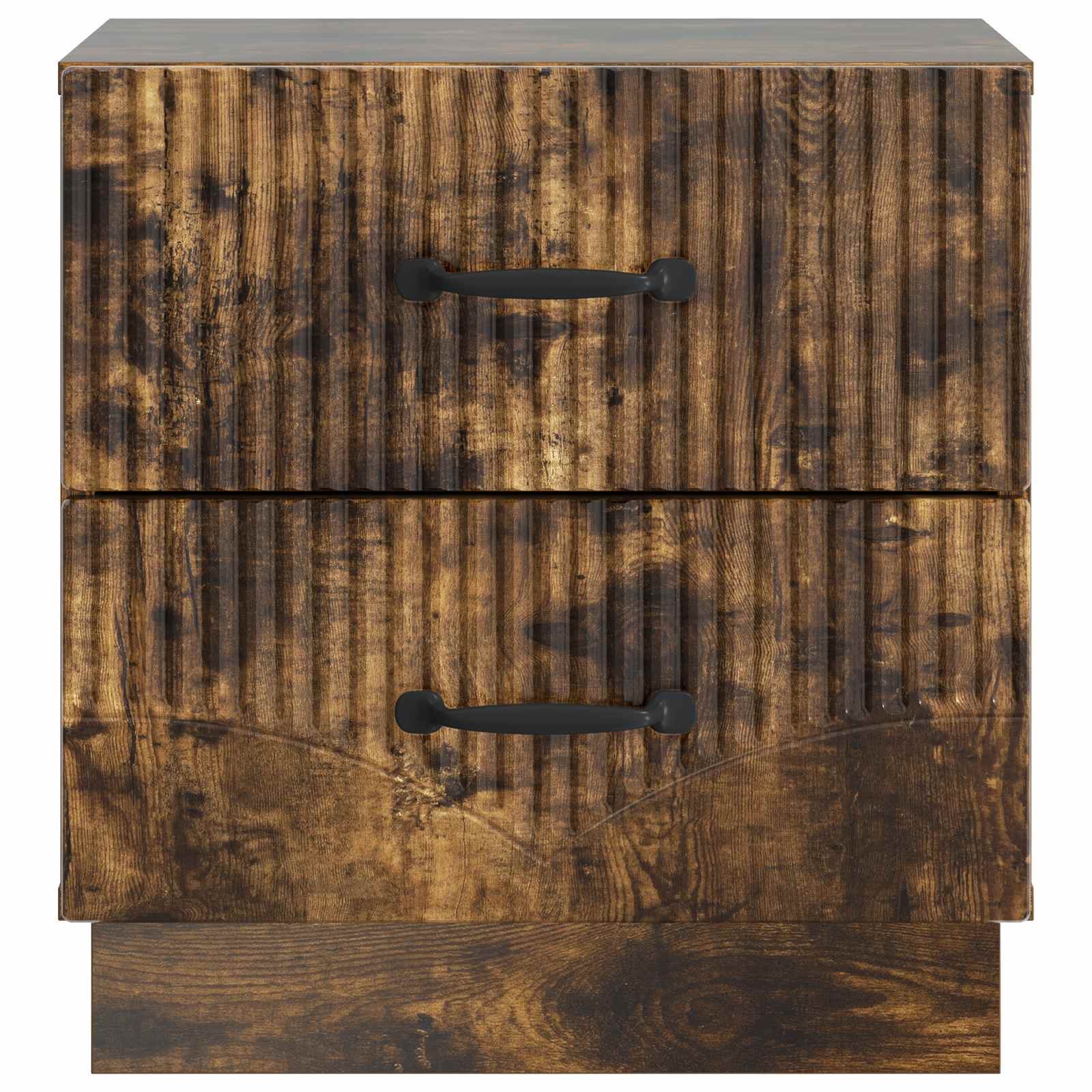 Noćni ormar s ladicama Dimljeni hrast 43 x 34,5 x 44,5 cm
