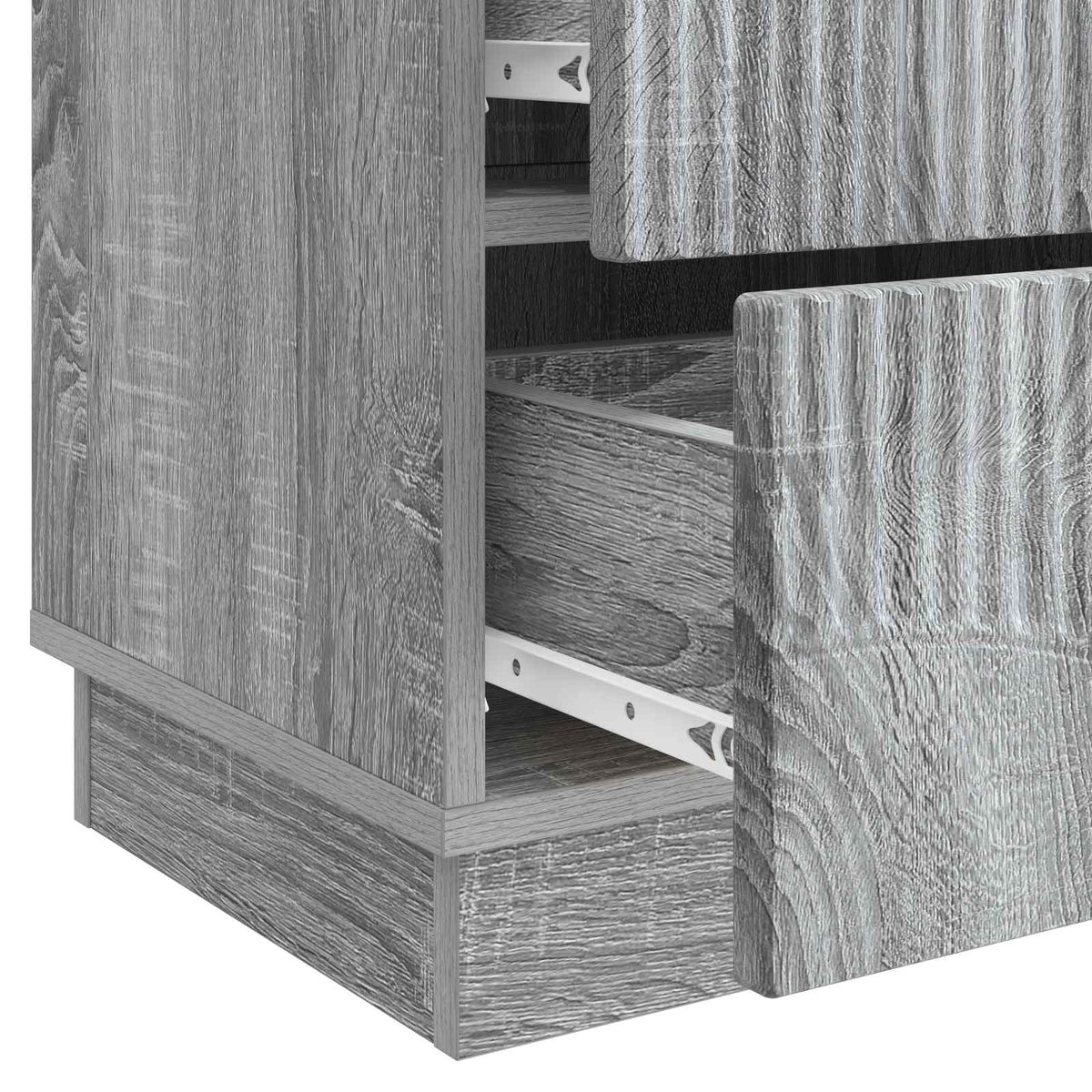 Noćni ormar Siva sonoma 43 x 34,5 x 44,5 cm Konstruirano drvo