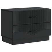 Noćni ormar Crna 62 x 34,5 x 44,5 cm Konstruirano drvo