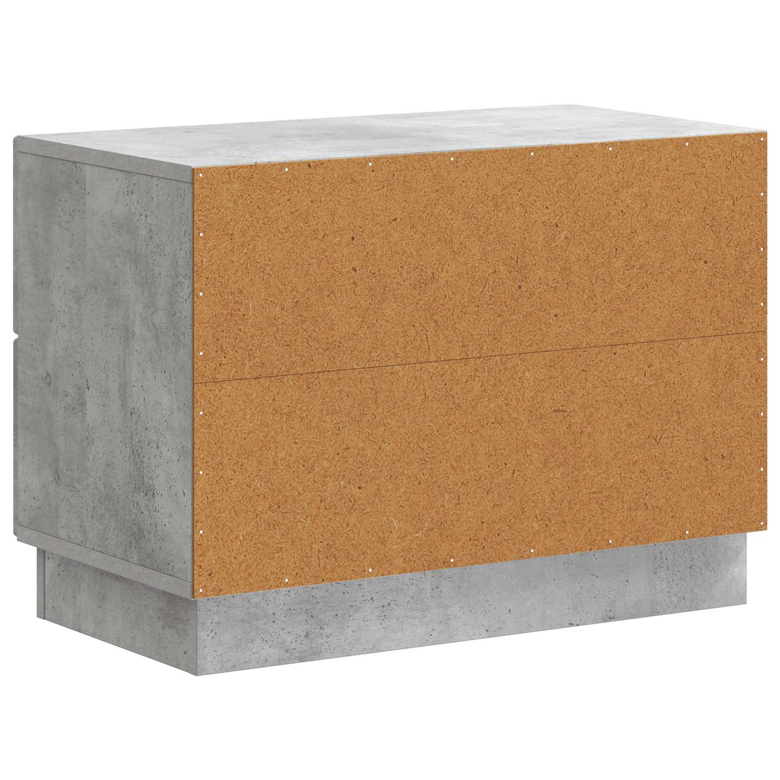 Noćni ormar Betonska siva 62 x 34,5 x 44,5 cm Konstruirano drvo