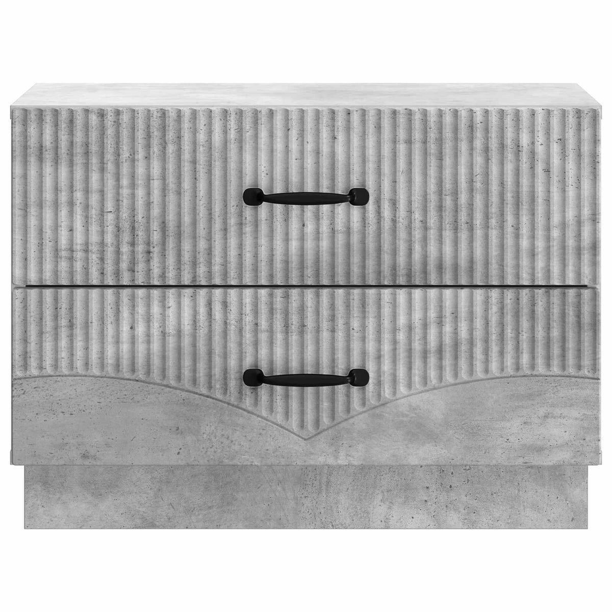 Noćni ormar Betonska siva 62 x 34,5 x 44,5 cm Konstruirano drvo