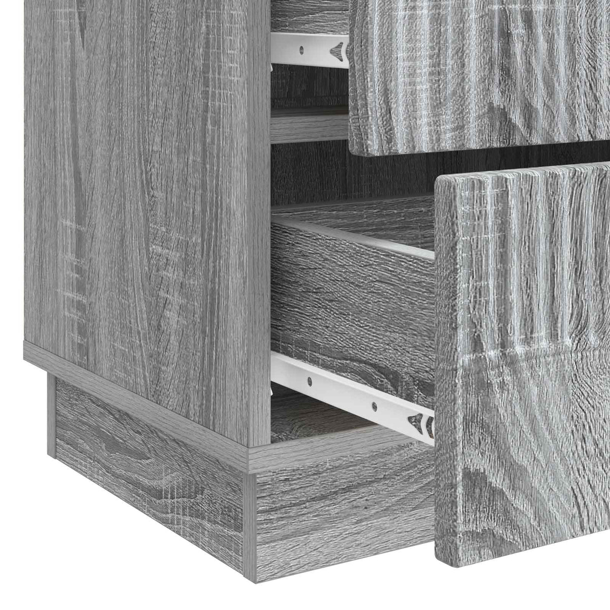 Noćni ormar Siva sonoma 62 x 34,5 x 44,5 cm Konstruirano drvo