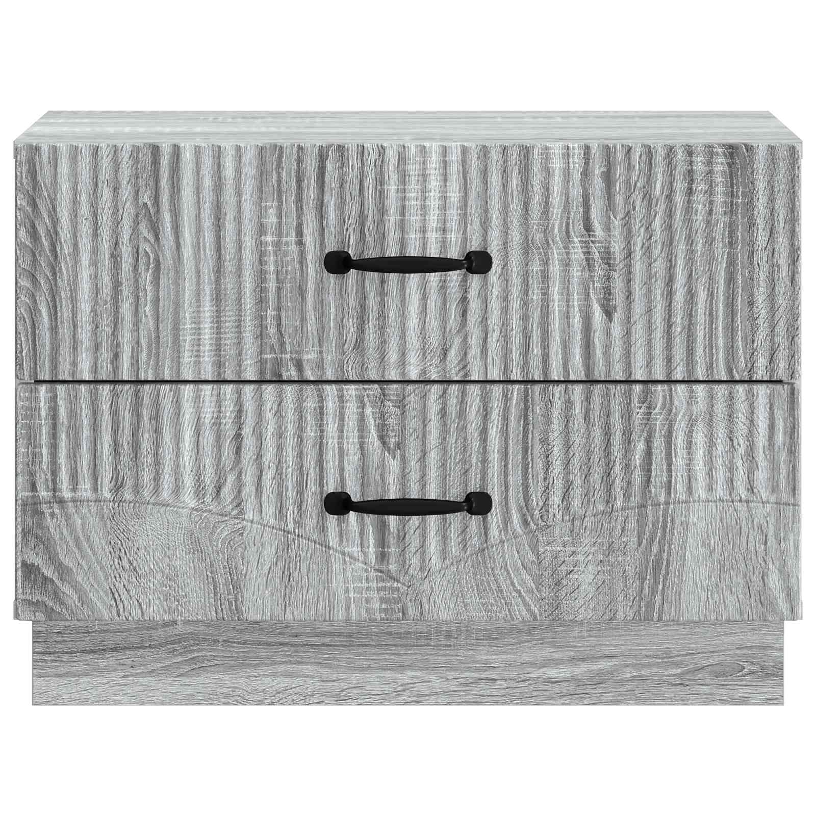 Noćni ormar Siva sonoma 62 x 34,5 x 44,5 cm Konstruirano drvo