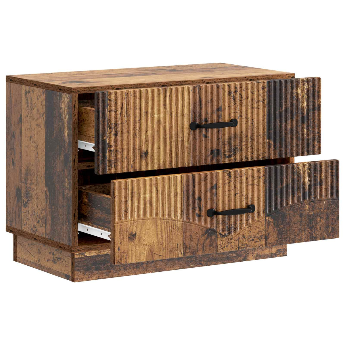 Noćni ormar Staro drvo 62 x 34,5 x 44,5 cm Konstruirano drvo
