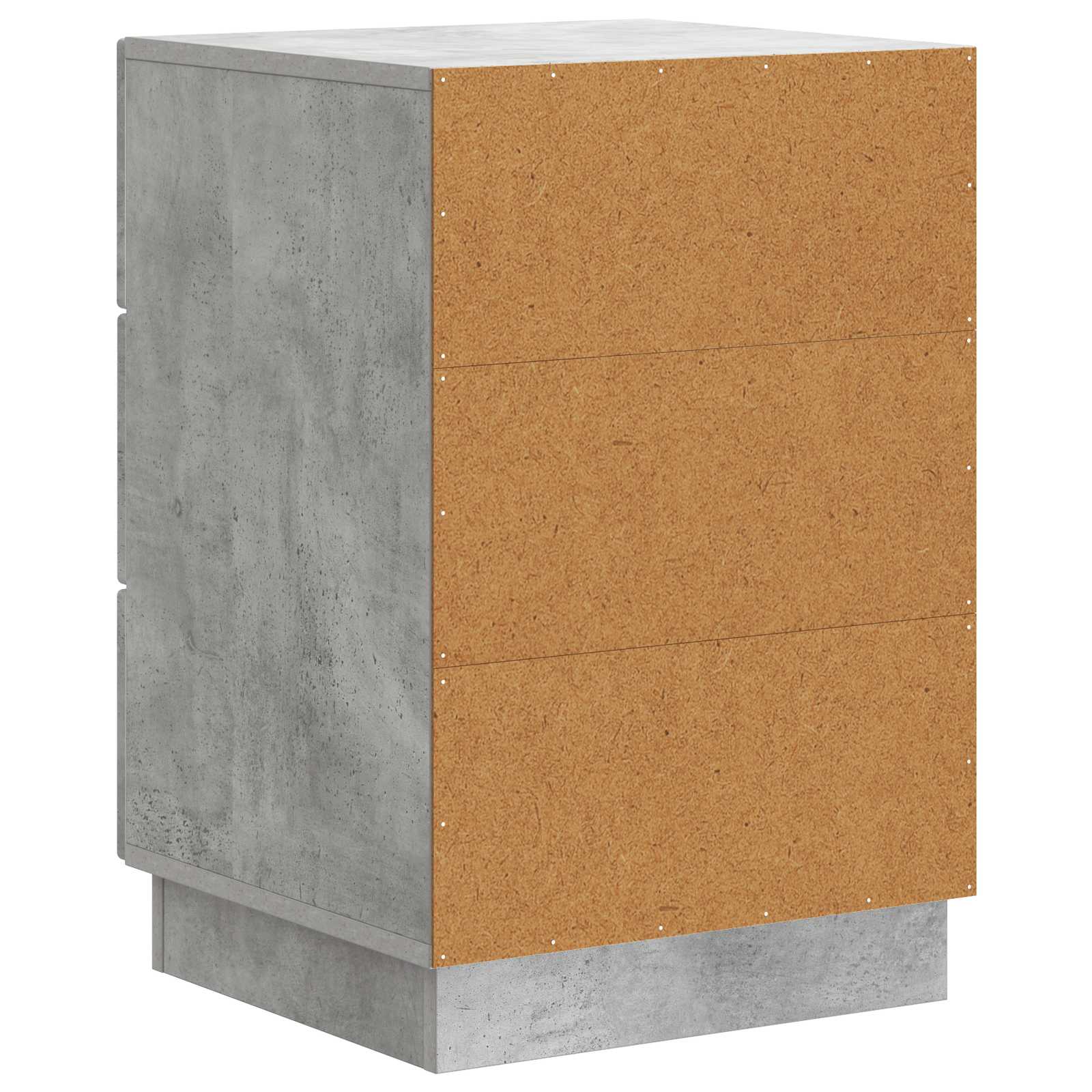 Noćni ormar Betonska siva 43 x 41 x 63,5 cm Konstruirano drvo