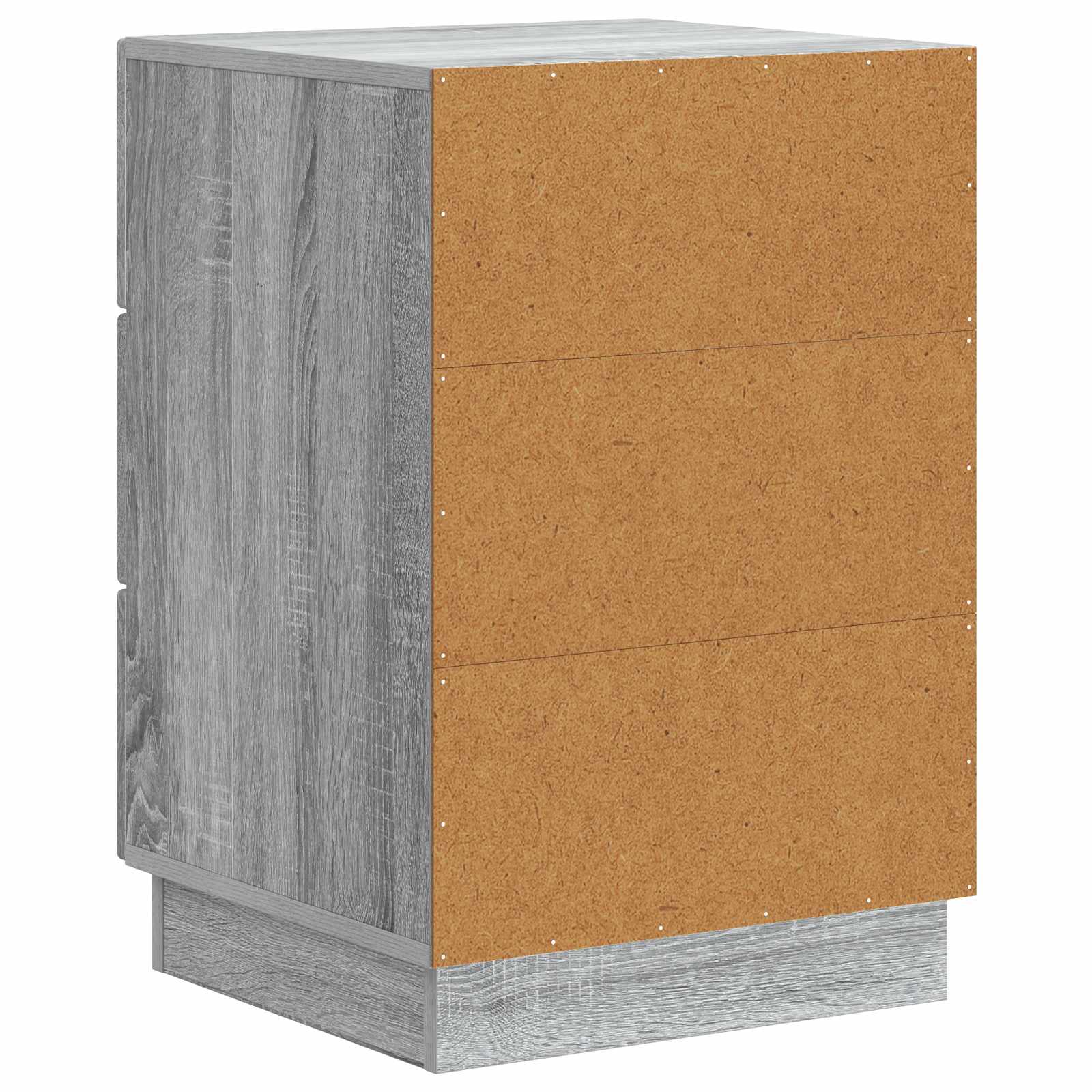 Noćni ormar Siva sonoma 43 x 41 x 63,5 cm Konstruirano drvo
