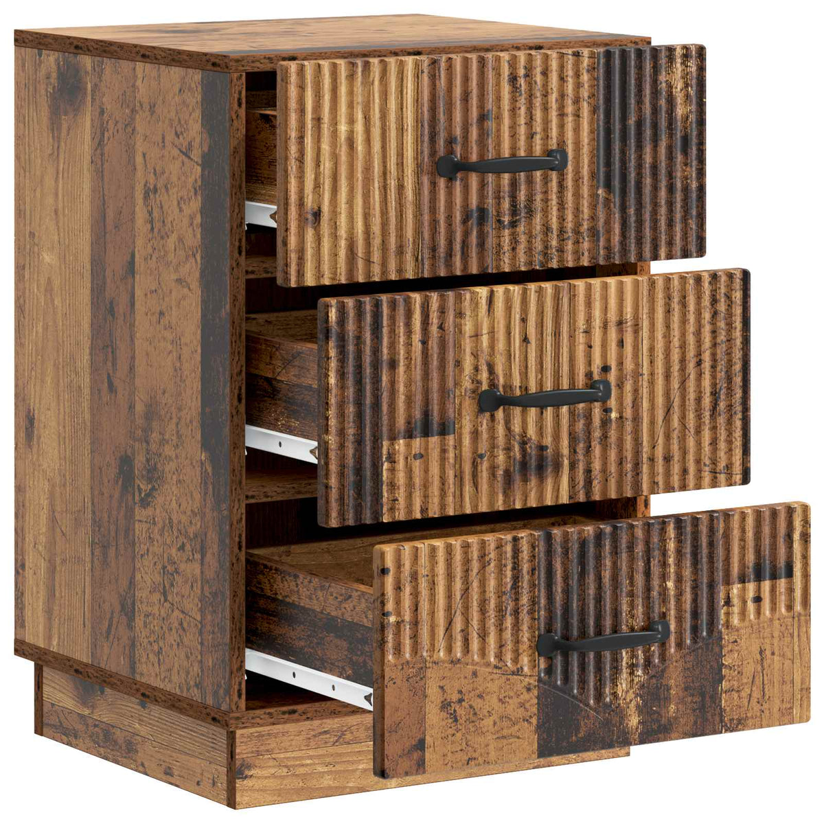 Noćni ormar Staro drvo 43 x 41 x 63,5 cm Konstruirano drvo