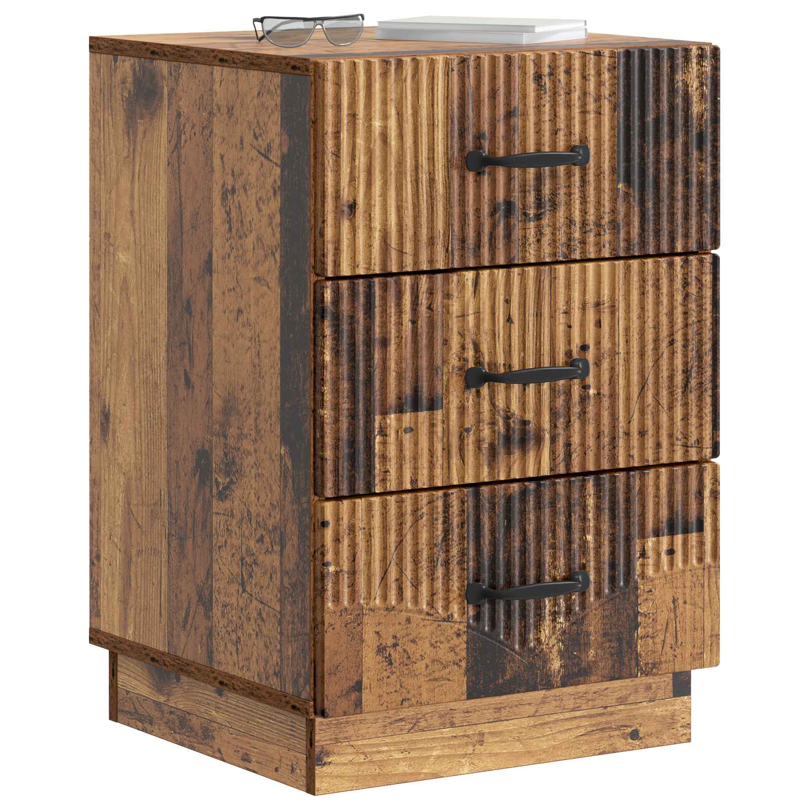Noćni ormar Staro drvo 43 x 41 x 63,5 cm Konstruirano drvo