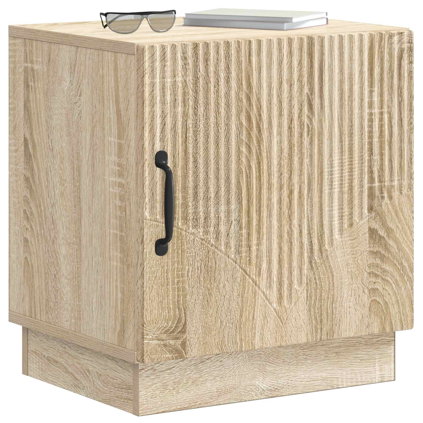 Noćni ormarić 2 pcs Hrast sonoma 43 x 34,5 x 47 cm