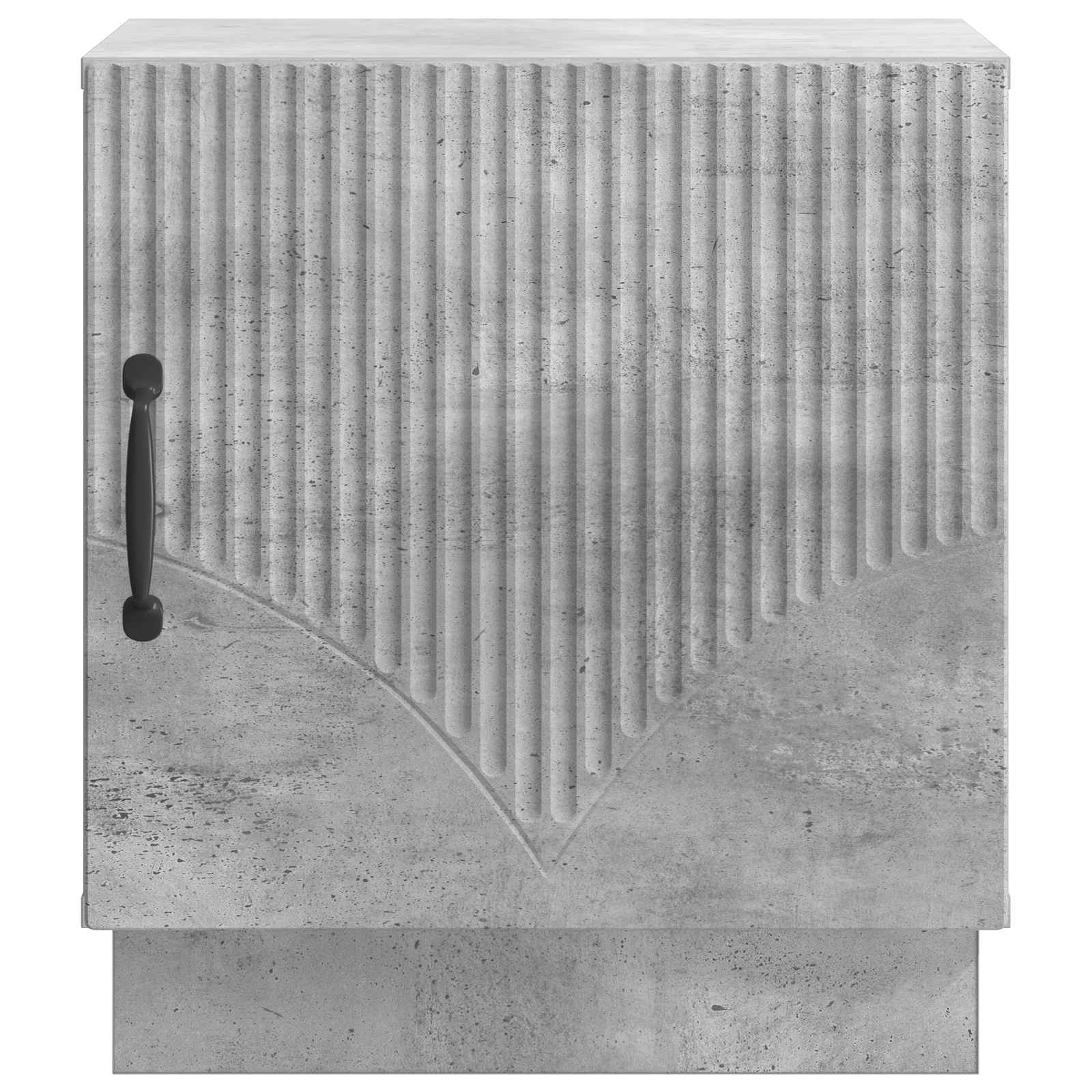 Noćni ormarić Betonska siva 43 x 34,5 x 47 cm Konstruirano drvo
