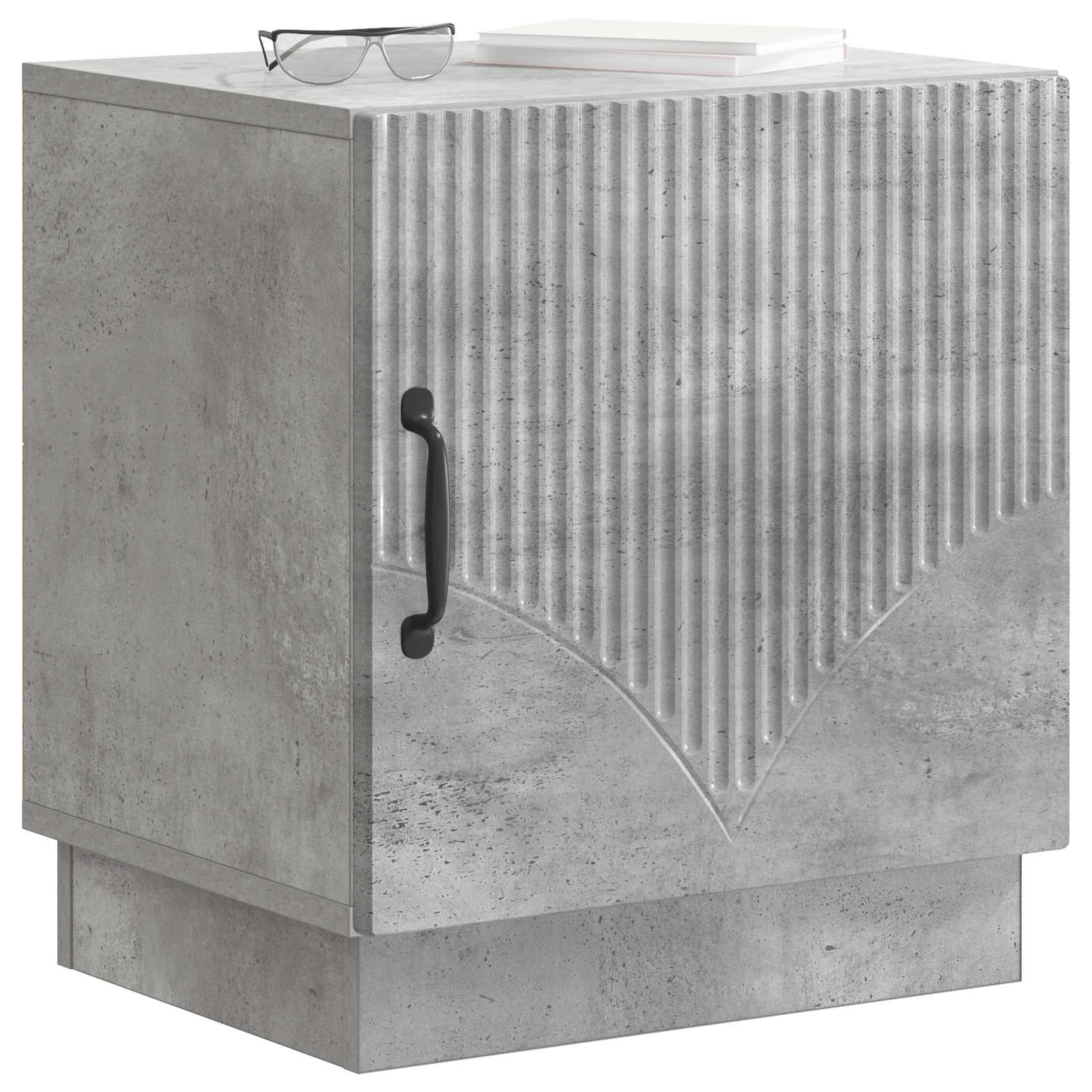 Noćni ormarić 2 pcs Betonska siva 43 x 34,5 x 47 cm