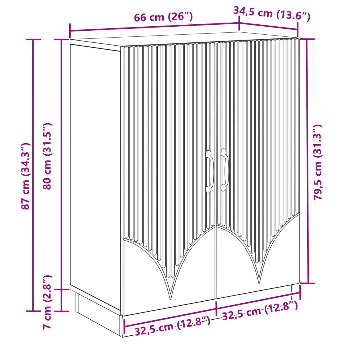 Kreveta Crna 66 x 34,5 x 87 cm Konstruirano drvo