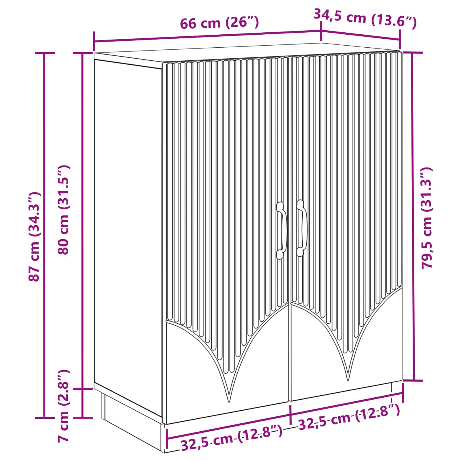 Kreveta Crna 66 x 34,5 x 87 cm Konstruirano drvo