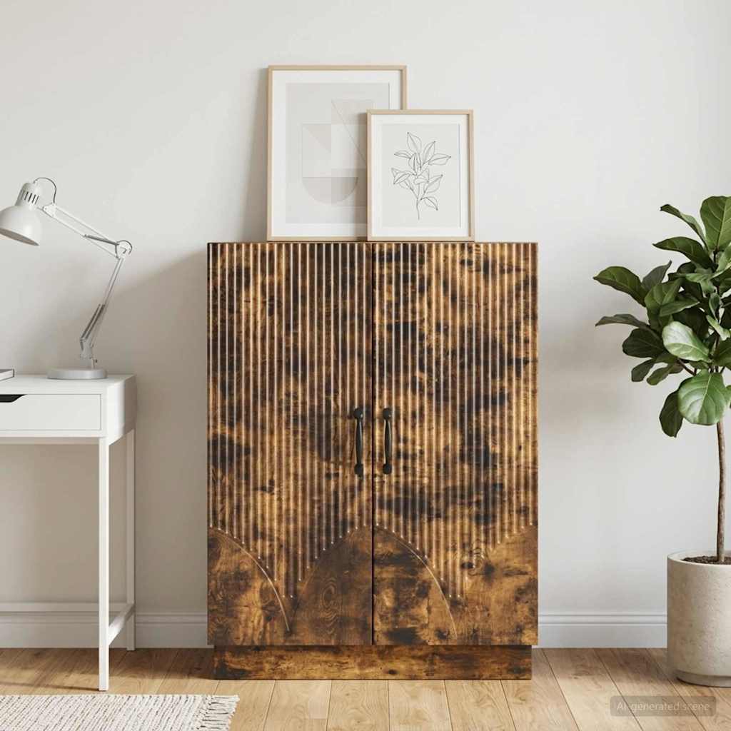 Kreveta Dimljeni hrast 66 x 34,5 x 87 cm Konstruirano drvo