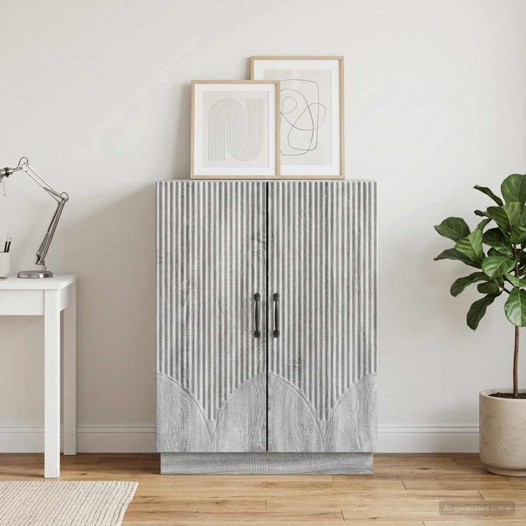 Kreveta Siva sonoma 66 x 34,5 x 87 cm Konstruirano drvo