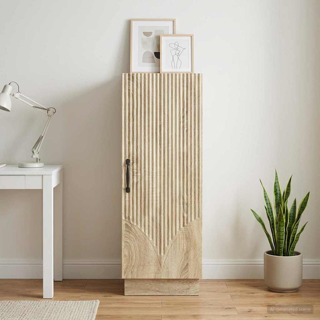 Kreveta Hrast sonoma 33 x 34,5 x 87 cm Konstruirano drvo