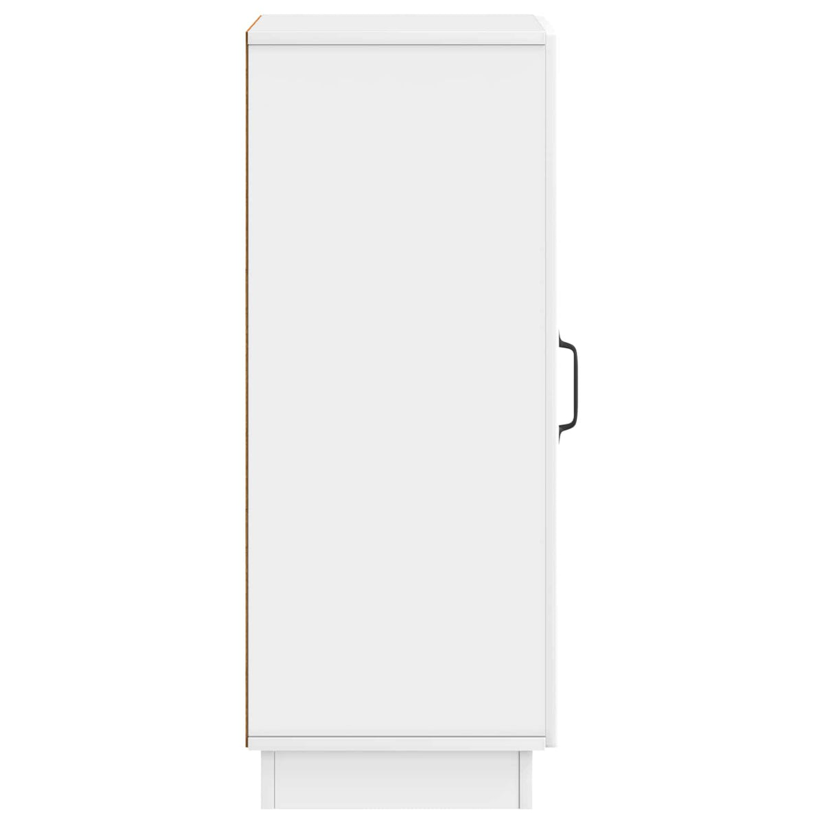 Kreveta Bijela visokog sjaja 33 x 34,5 x 87 cm