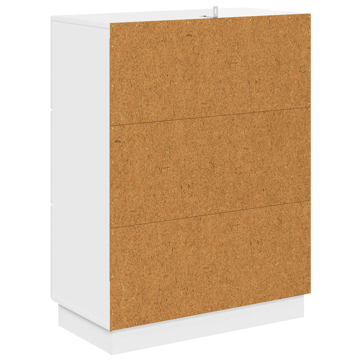 Ormar s ladicama Bijela visokog sjaja 66 x 34,5 x 87 cm