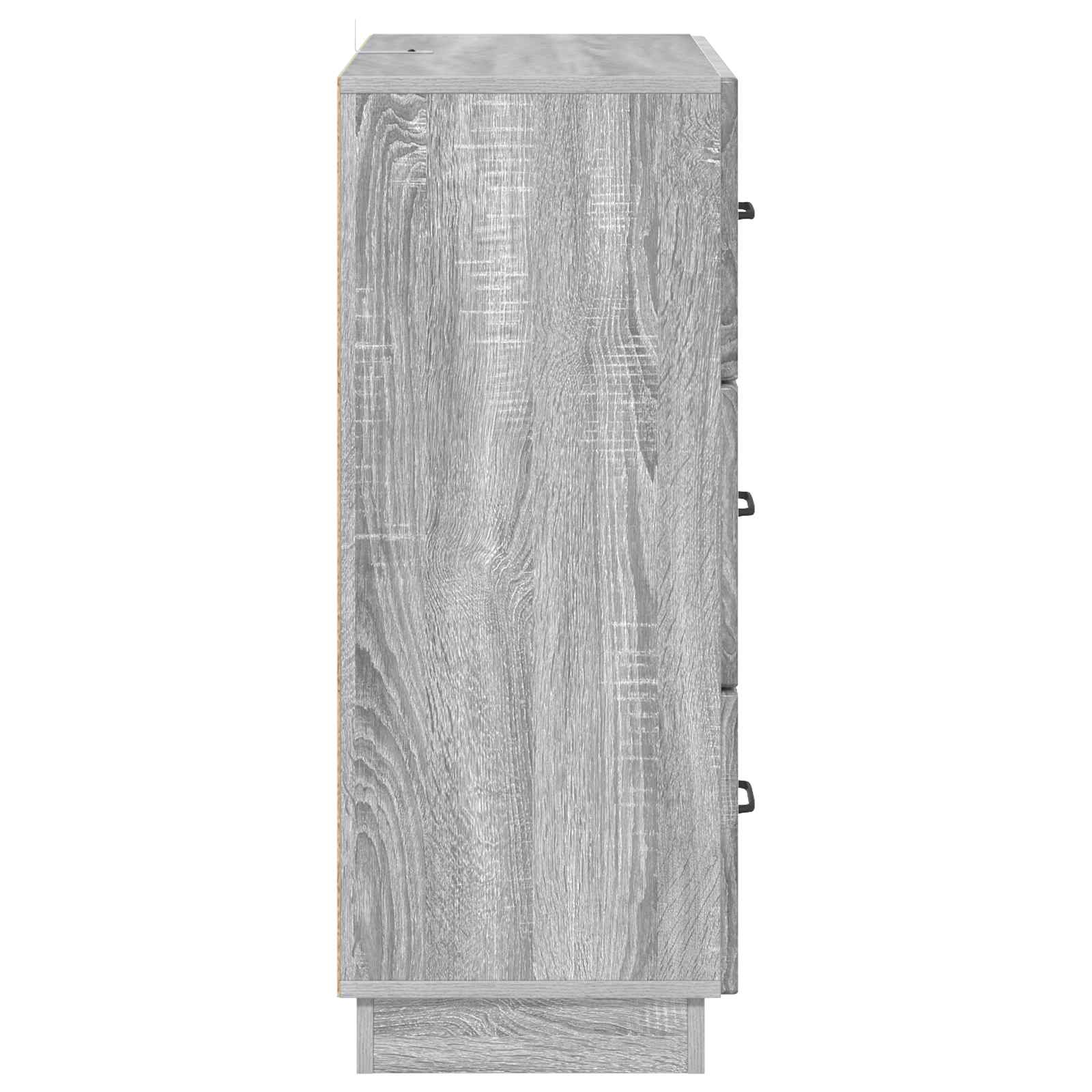 Ormar s ladicama Siva sonoma 66 x 34,5 x 87 cm