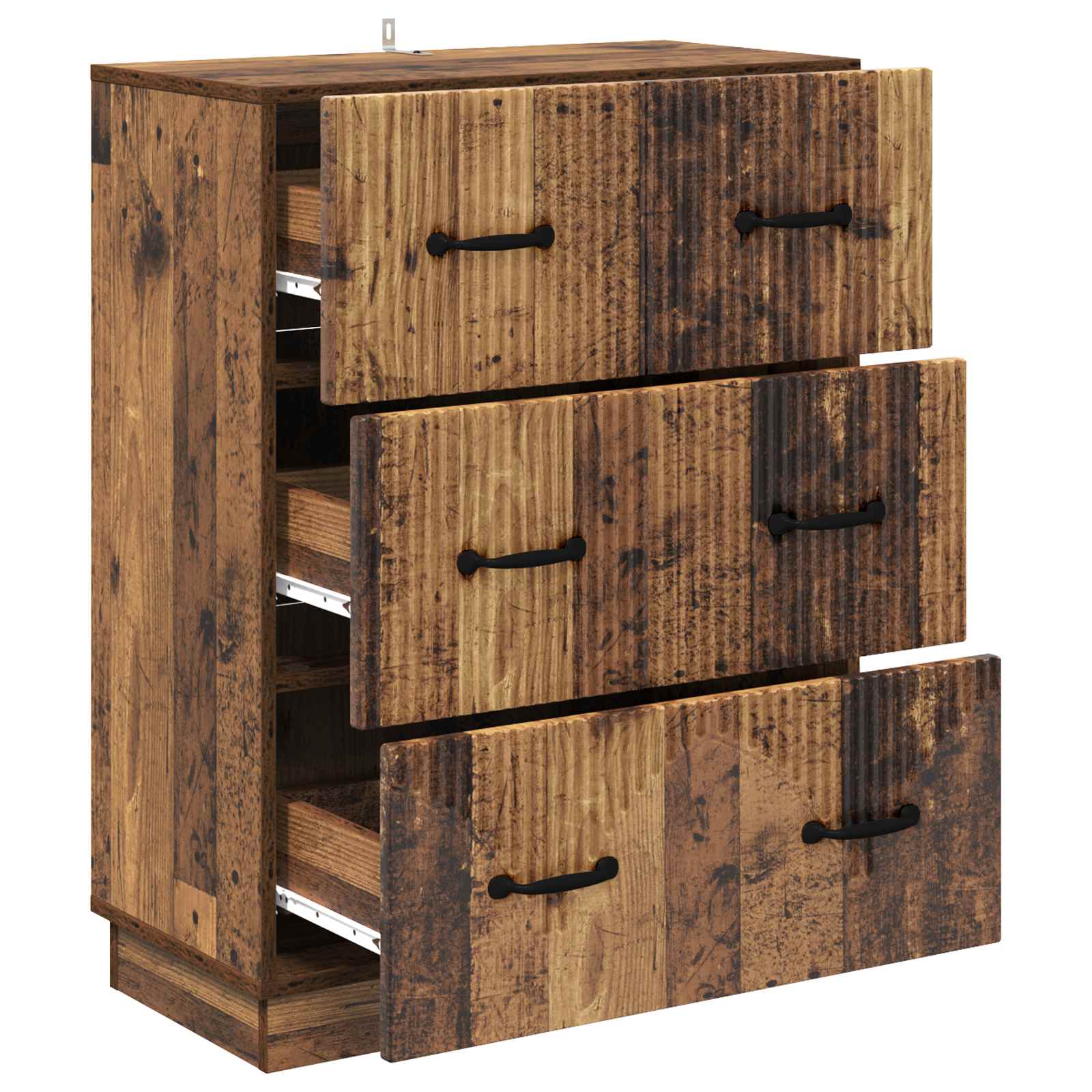 Ormar s ladicama Staro drvo 66 x 34,5 x 87 cm Konstruirano drvo
