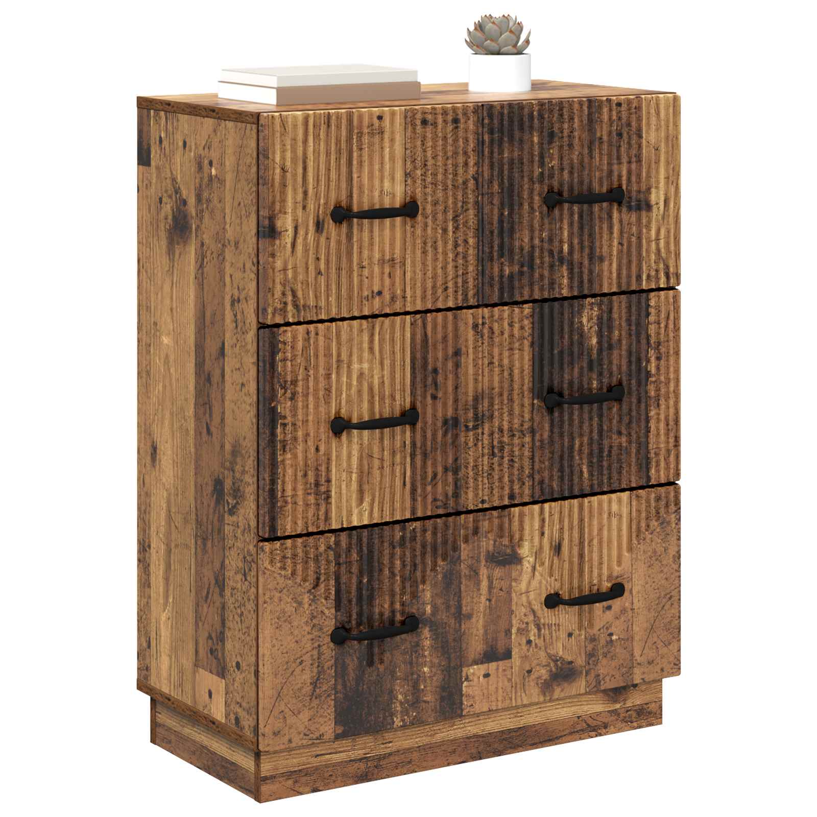 Ormar s ladicama Staro drvo 66 x 34,5 x 87 cm Konstruirano drvo