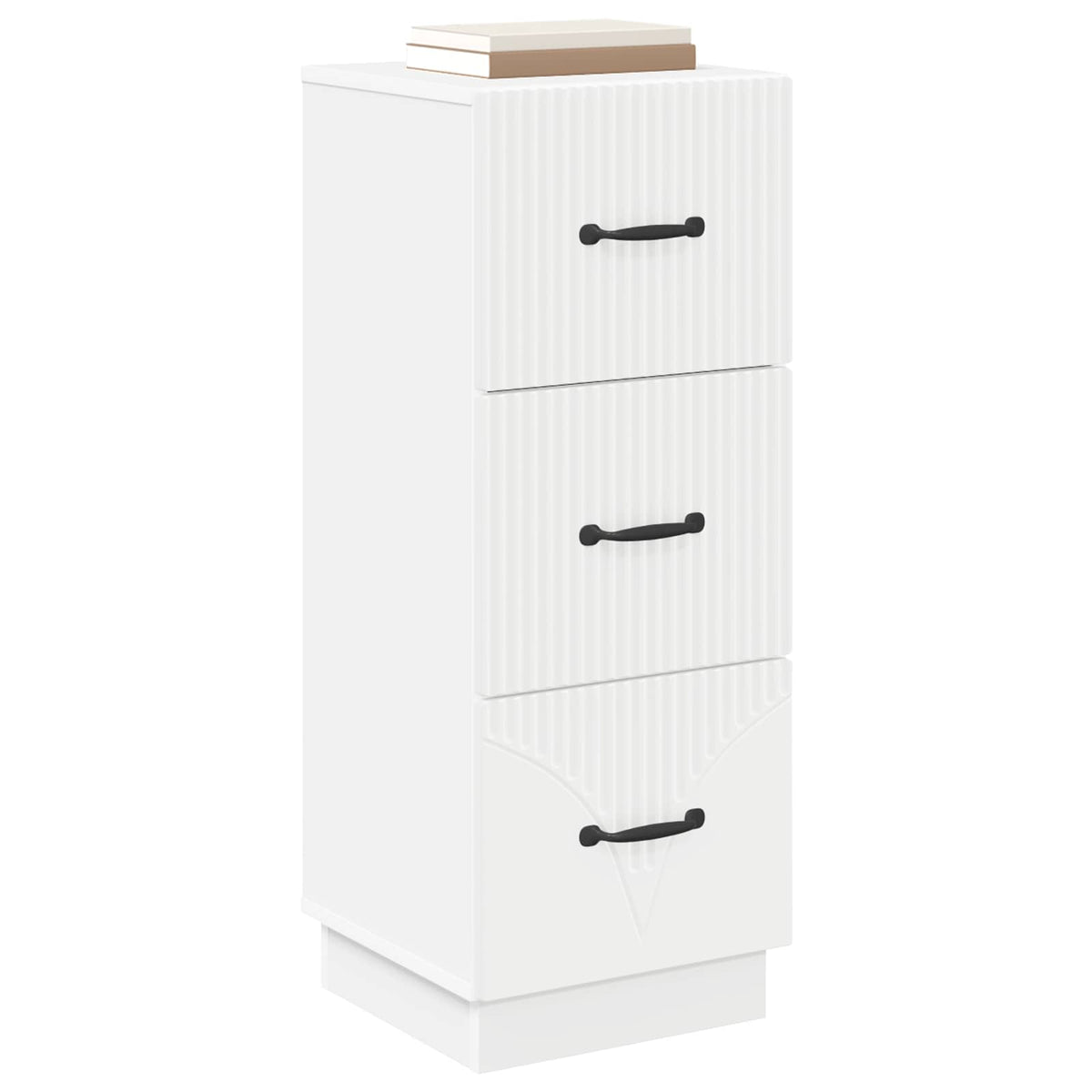 Ormar s ladicama Bijela 33 x 34,5 x 87 cm Konstruirano drvo