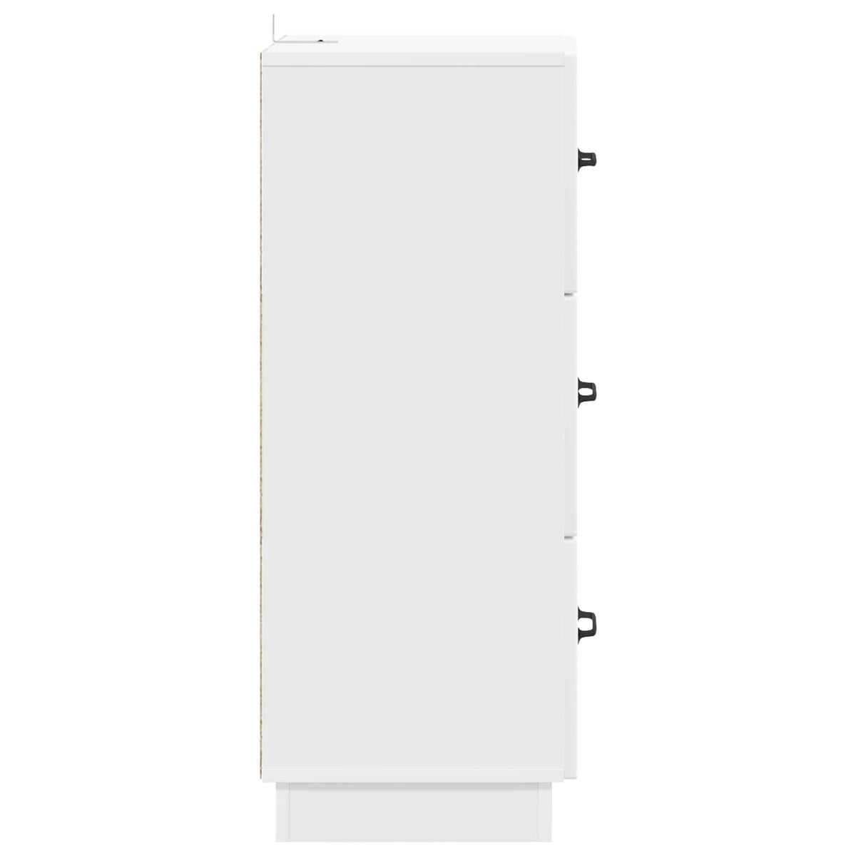 Ormar s ladicama Bijela 33 x 34,5 x 87 cm Konstruirano drvo
