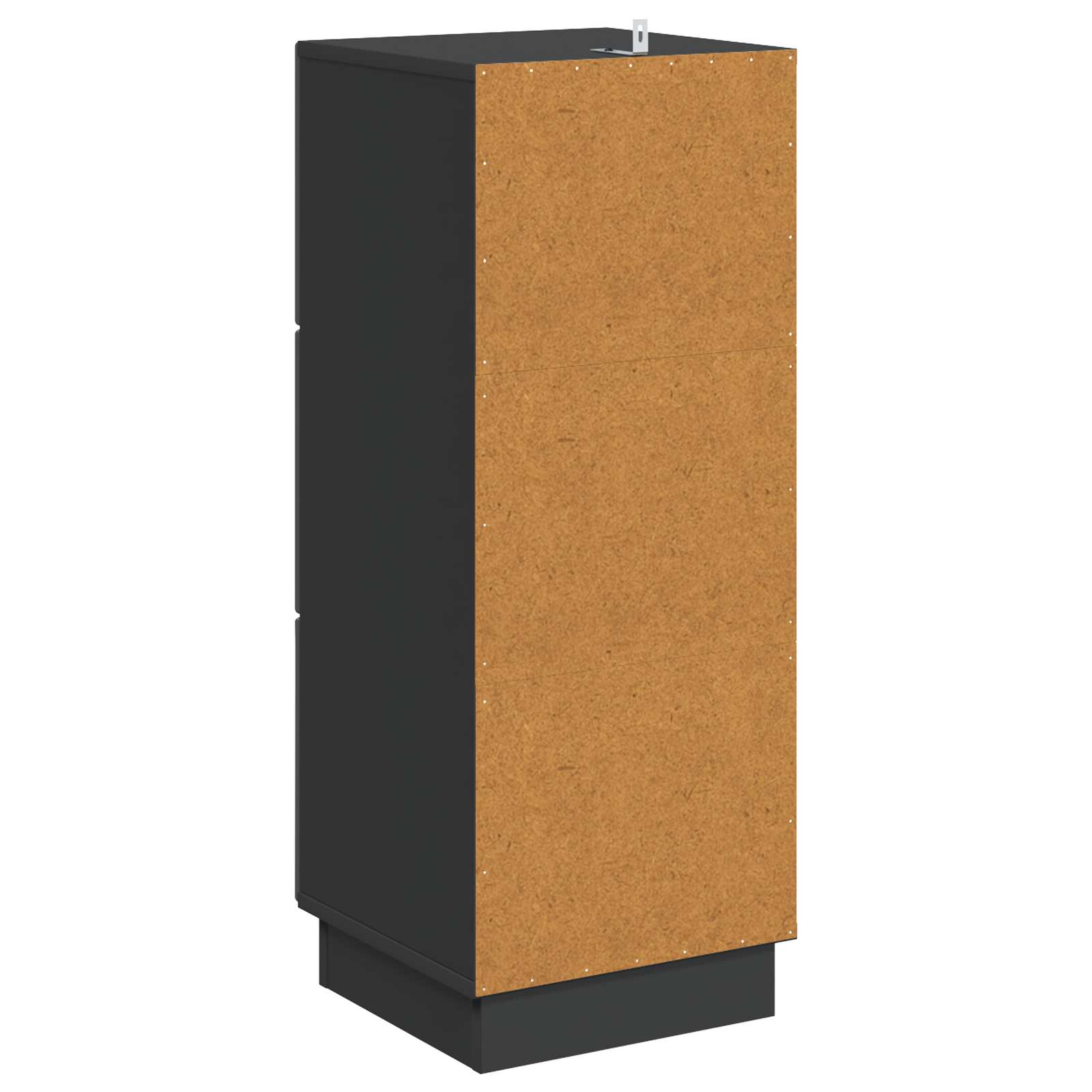 Ormar s ladicama Crna 33 x 34,5 x 87 cm Konstruirano drvo
