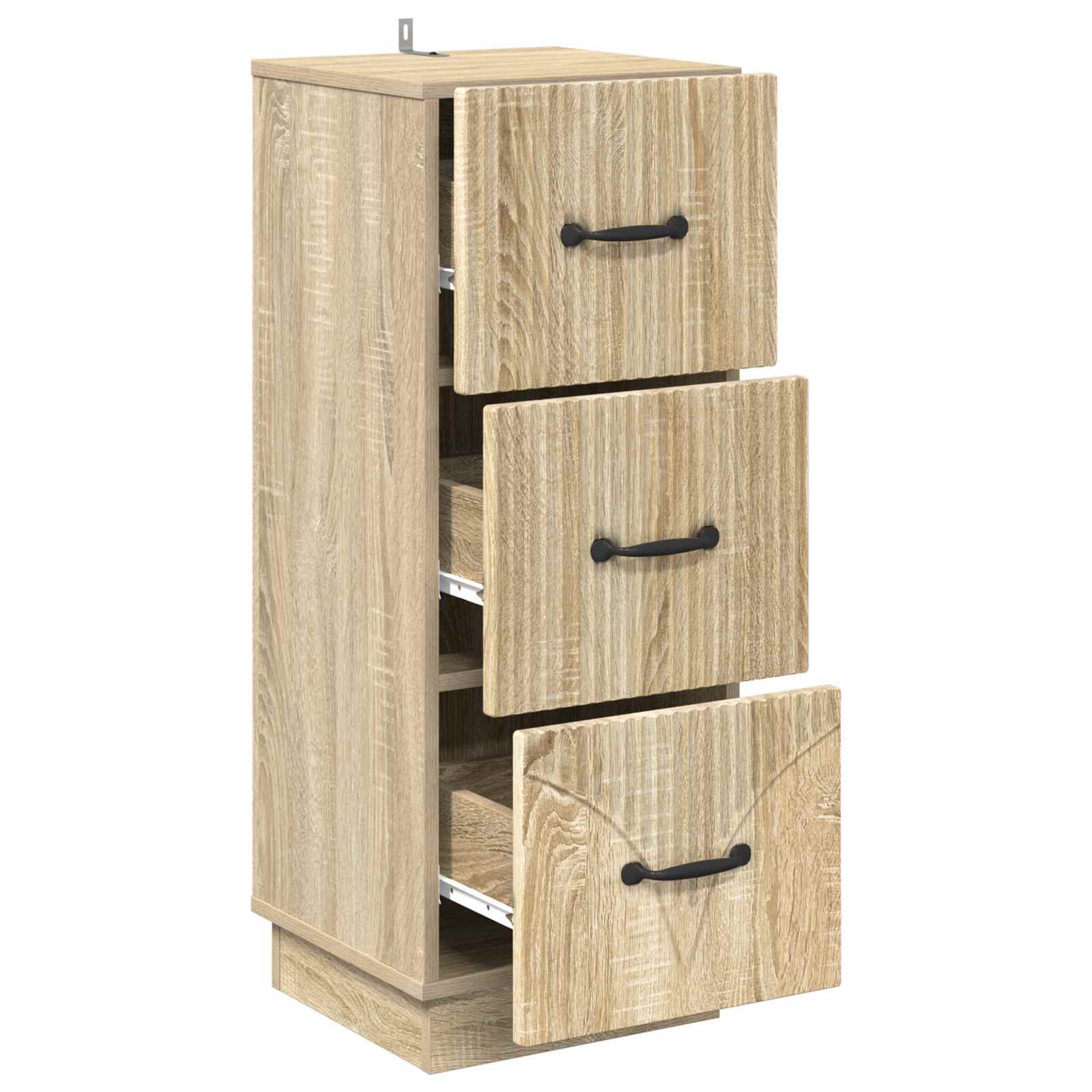 Ormar s ladicama Hrast sonoma 33 x 34,5 x 87 cm