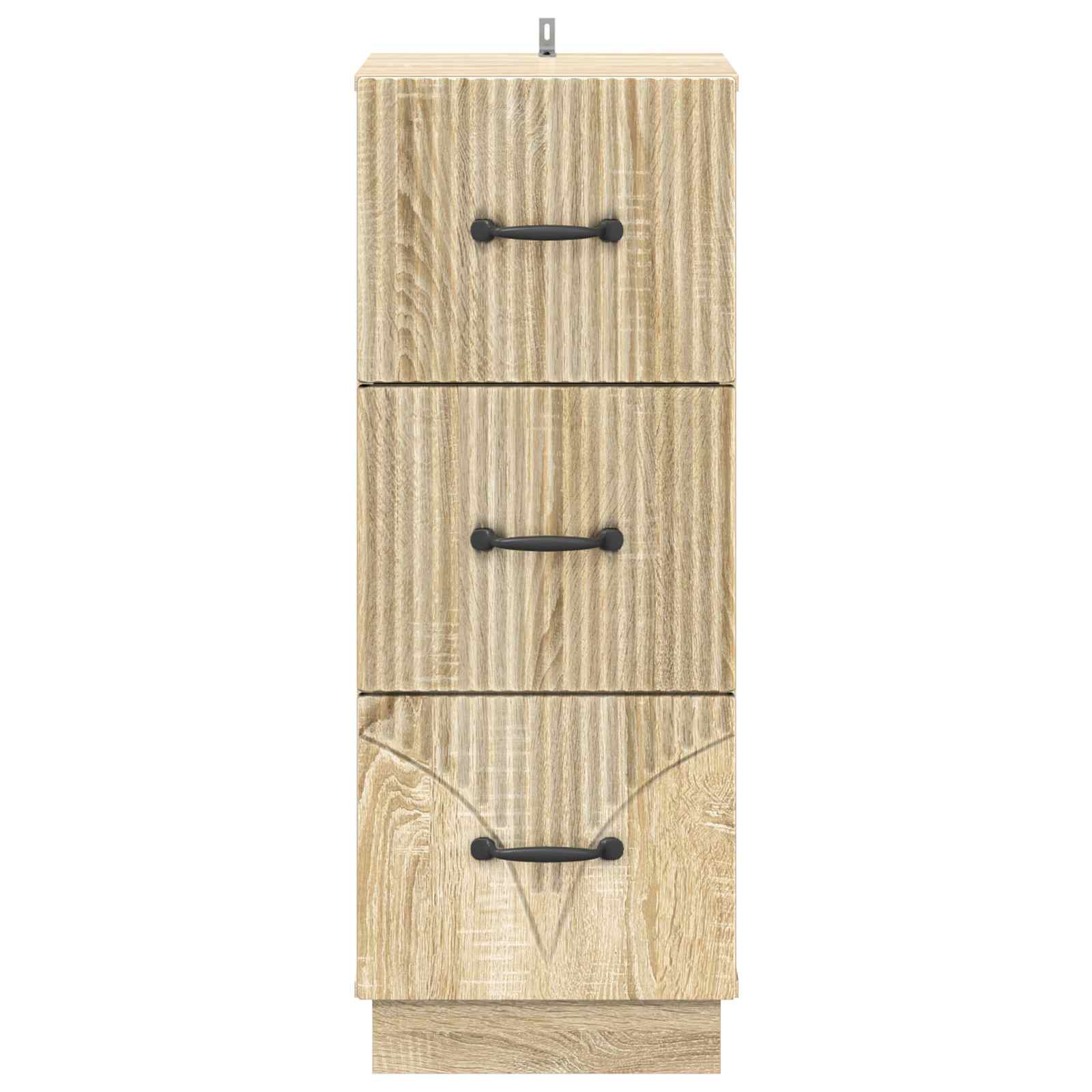 Ormar s ladicama Hrast sonoma 33 x 34,5 x 87 cm