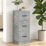 Ormar s ladicama Betonska siva 33 x 34,5 x 87 cm