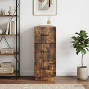Ormar s ladicama Dimljeni hrast 33 x 34,5 x 87 cm