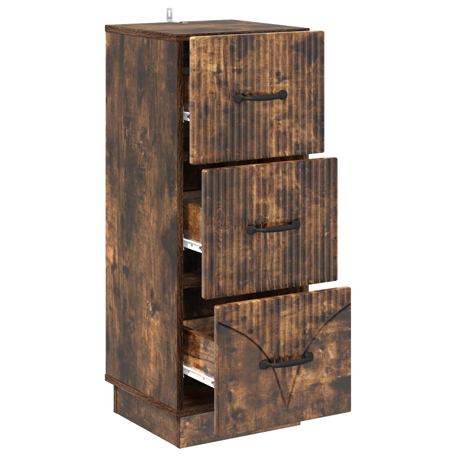 Ormar s ladicama Dimljeni hrast 33 x 34,5 x 87 cm