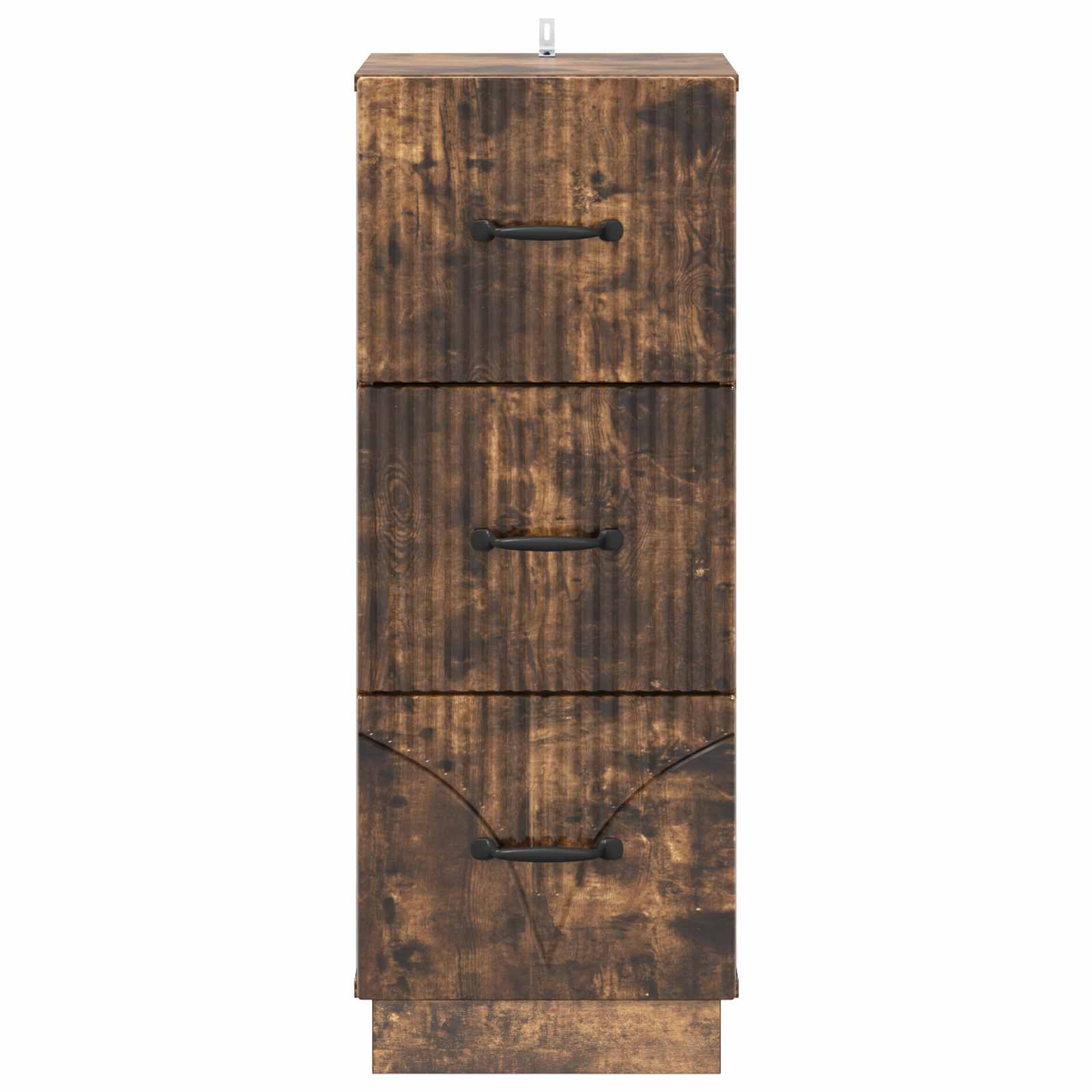 Ormar s ladicama Dimljeni hrast 33 x 34,5 x 87 cm