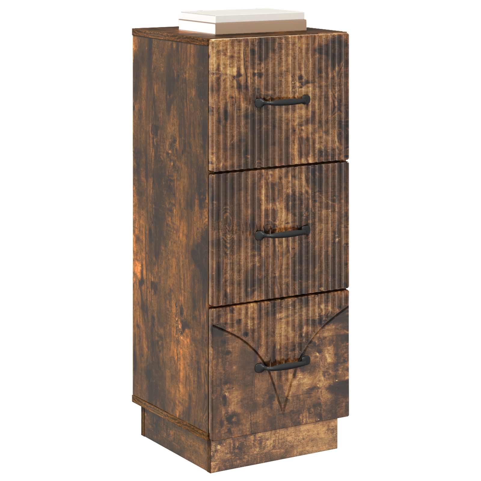 Ormar s ladicama Dimljeni hrast 33 x 34,5 x 87 cm