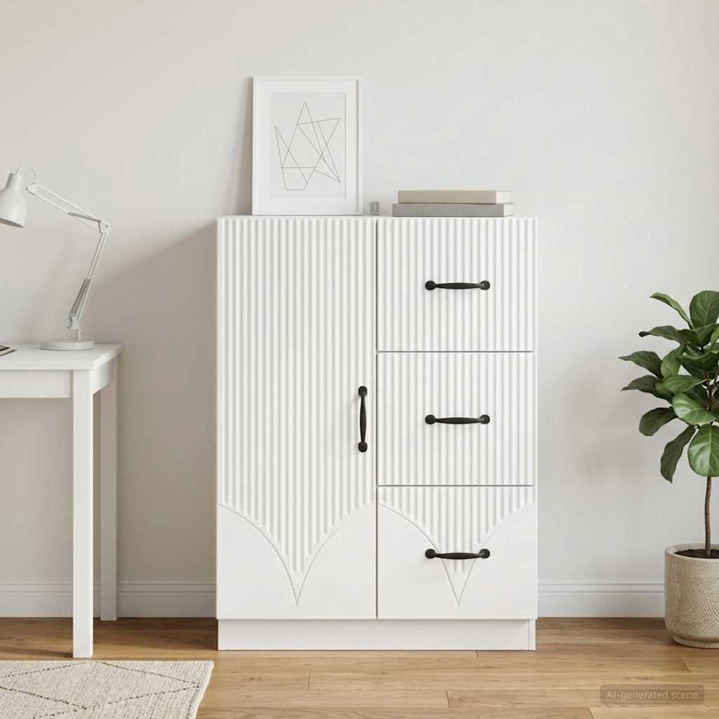 Kreveta Bijela 66 x 34,5 x 87 cm Konstruirano drvo