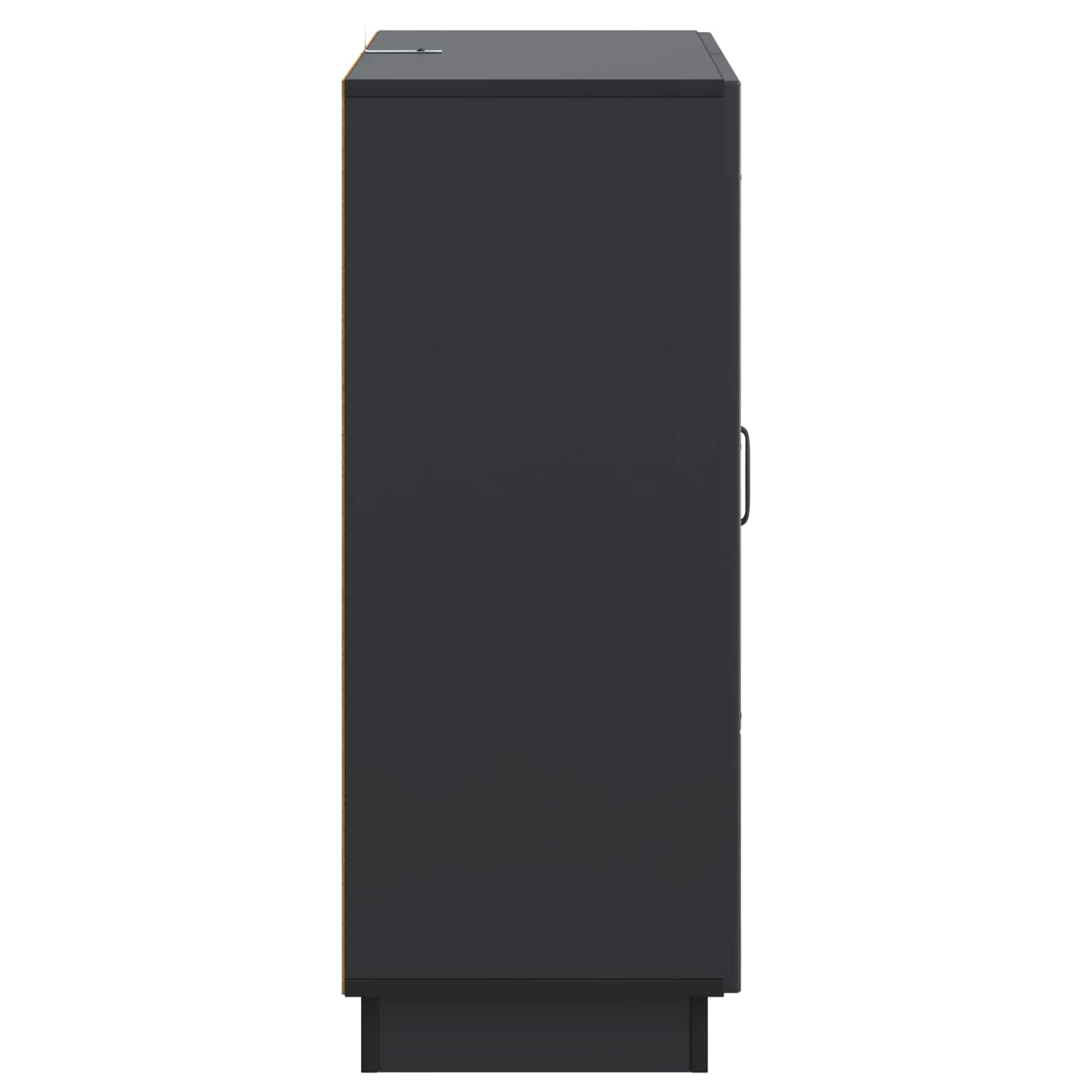 Kreveta s ladicama Crna 66 x 34,5 x 87 cm Konstruirano drvo