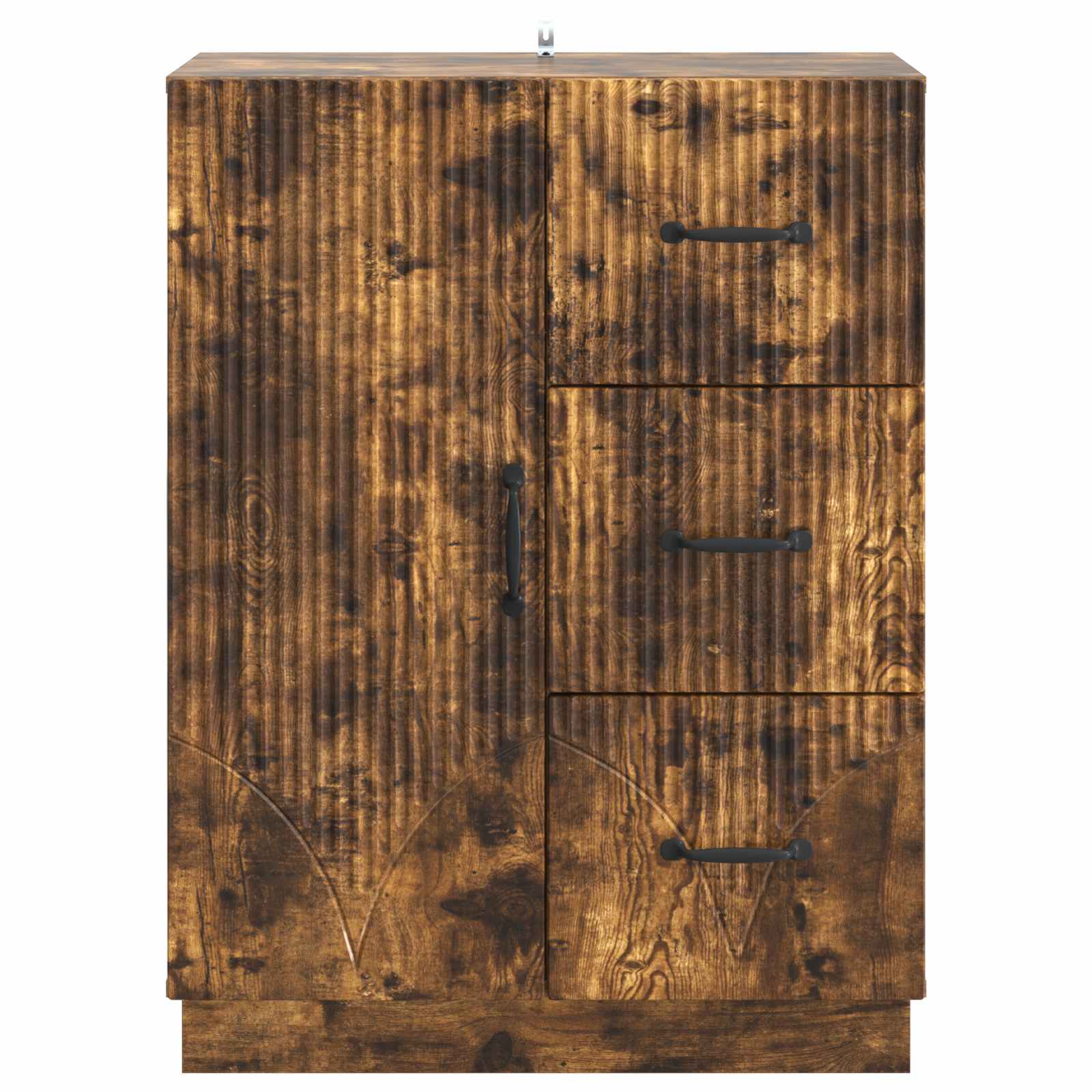 Kreveta Dimljeni hrast 66 x 34,5 x 87 cm Konstruirano drvo