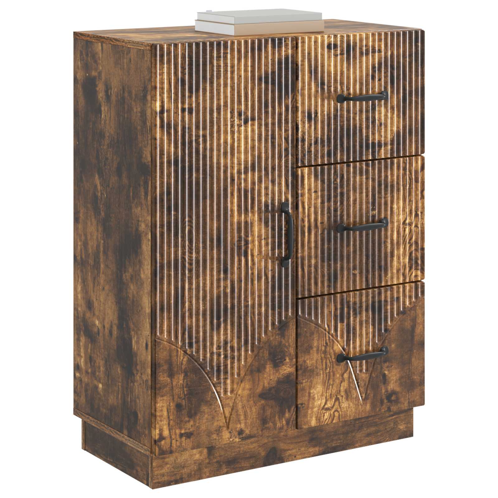 Kreveta Dimljeni hrast 66 x 34,5 x 87 cm Konstruirano drvo