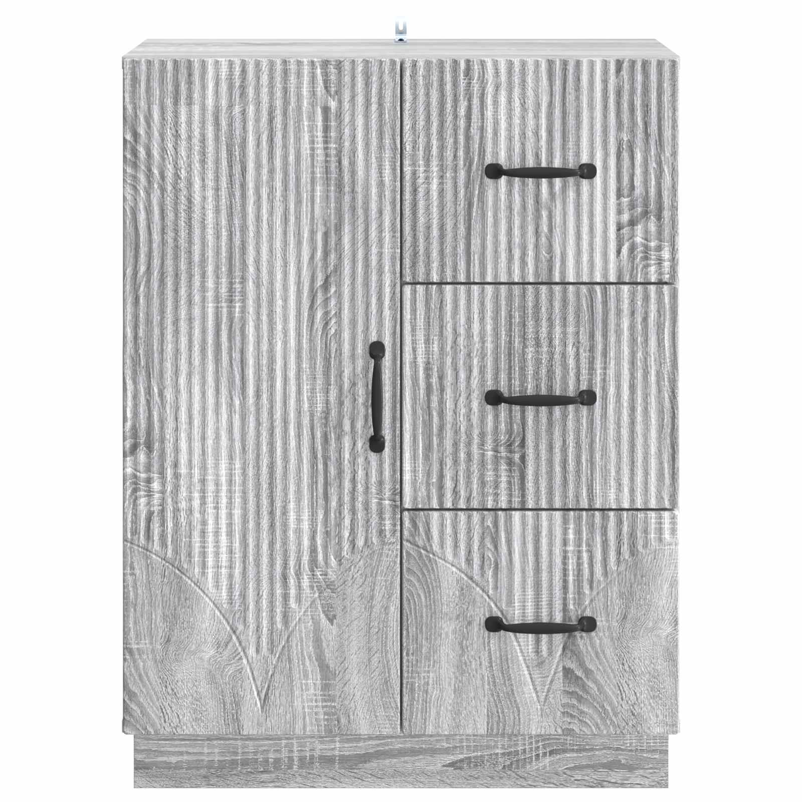 Kreveta Siva sonoma 66 x 34,5 x 87 cm Konstruirano drvo