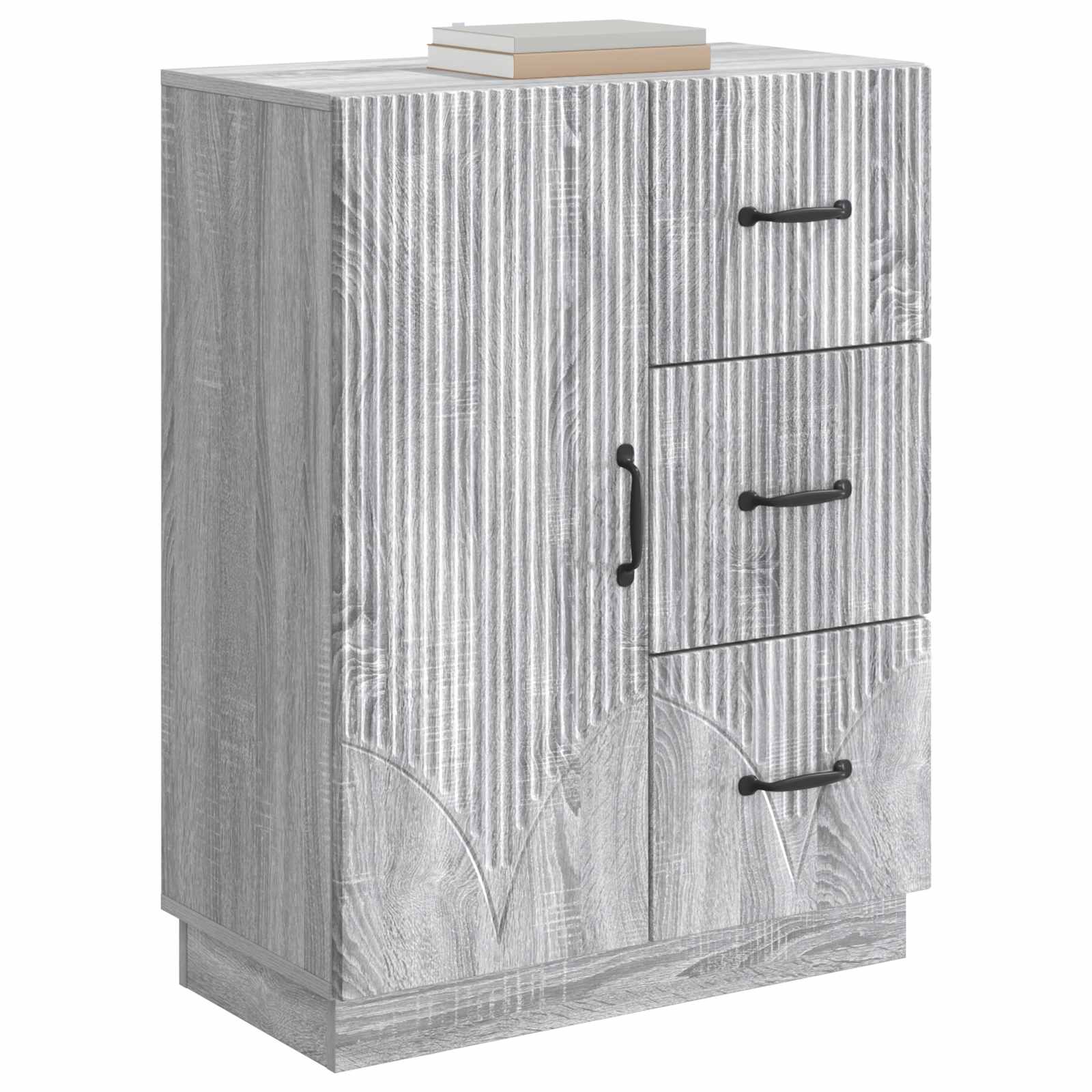 Kreveta Siva sonoma 66 x 34,5 x 87 cm Konstruirano drvo