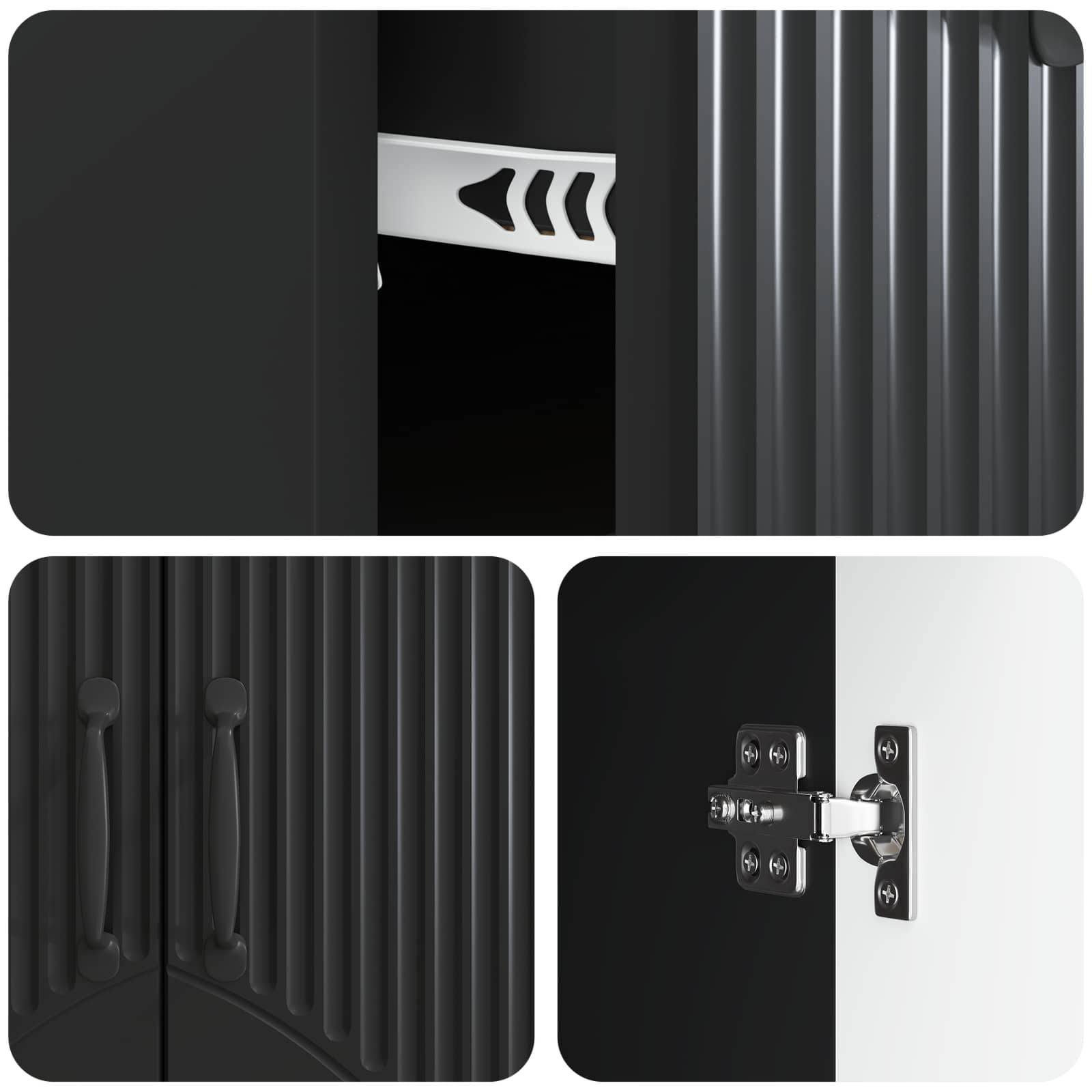 Kreveta s ladicama Crna 66 x 34,5 x 87 cm Konstruirano drvo