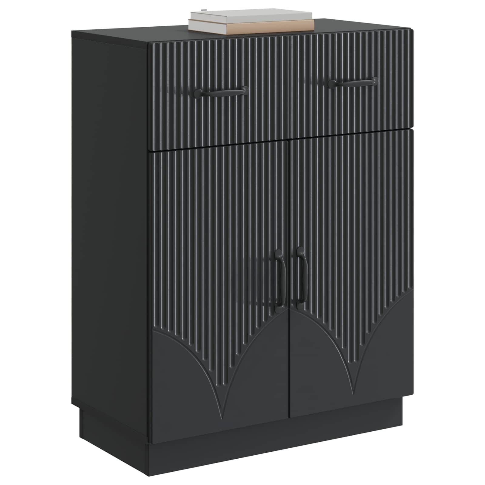 Kreveta s ladicama Crna 66 x 34,5 x 87 cm Konstruirano drvo