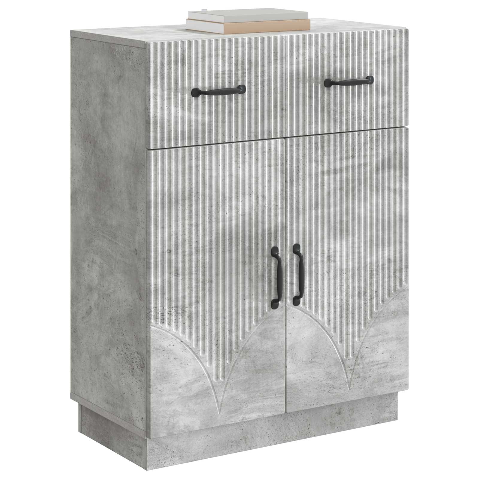 Kreveta Betonska siva 66 x 34,5 x 87 cm Konstruirano drvo