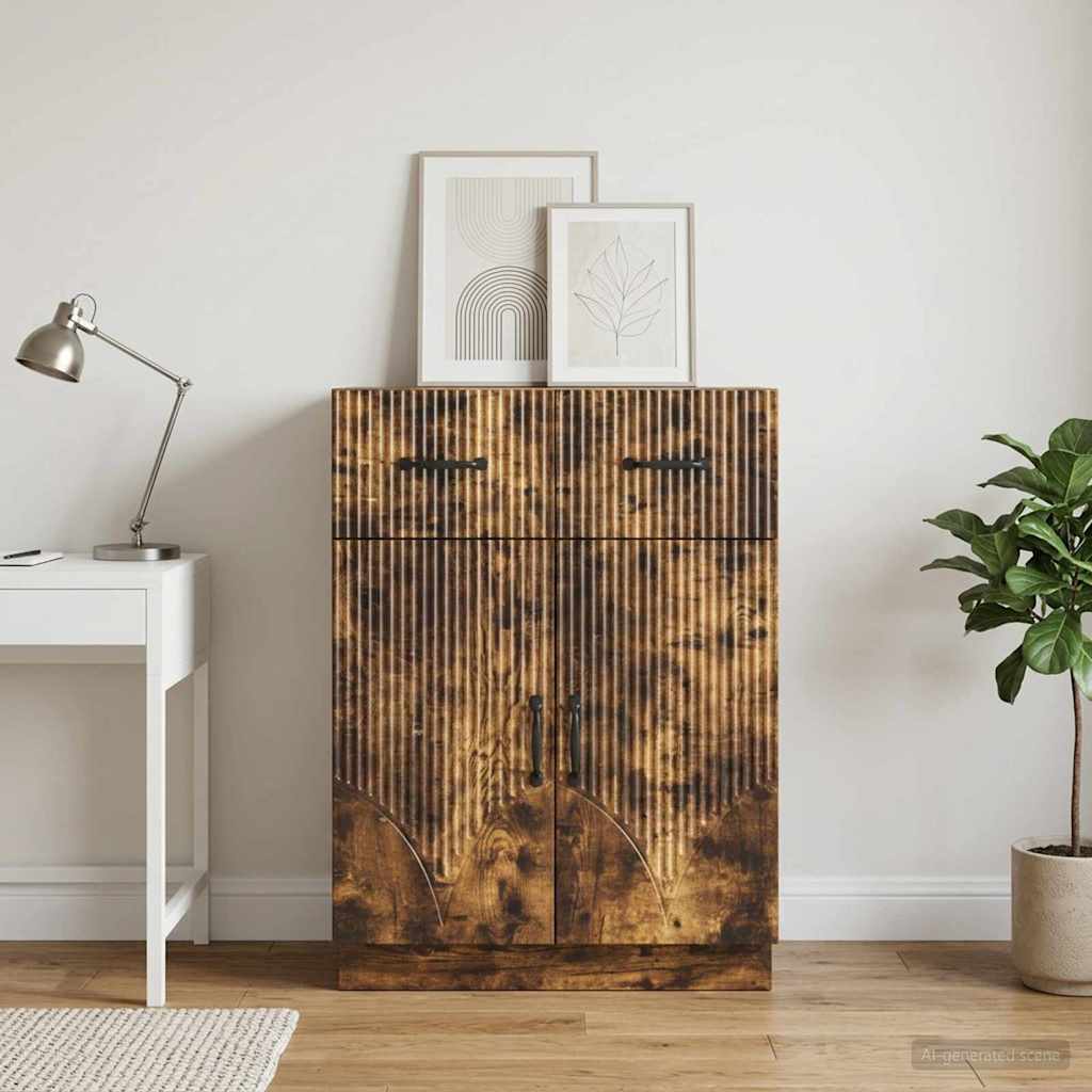 Kreveta Dimljeni hrast 66 x 34,5 x 87 cm Konstruirano drvo