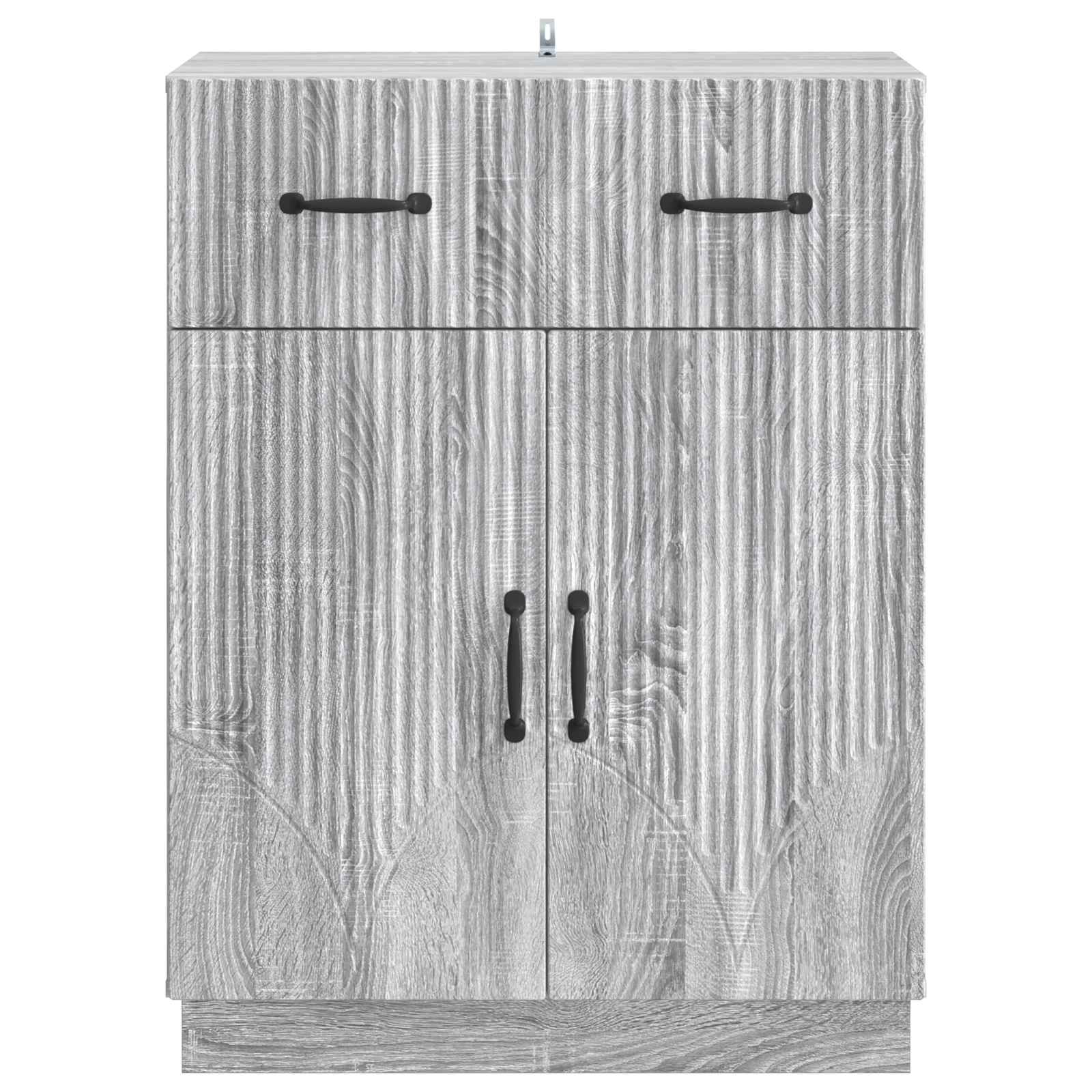 Kreveta Siva sonoma 66 x 34,5 x 87 cm Konstruirano drvo