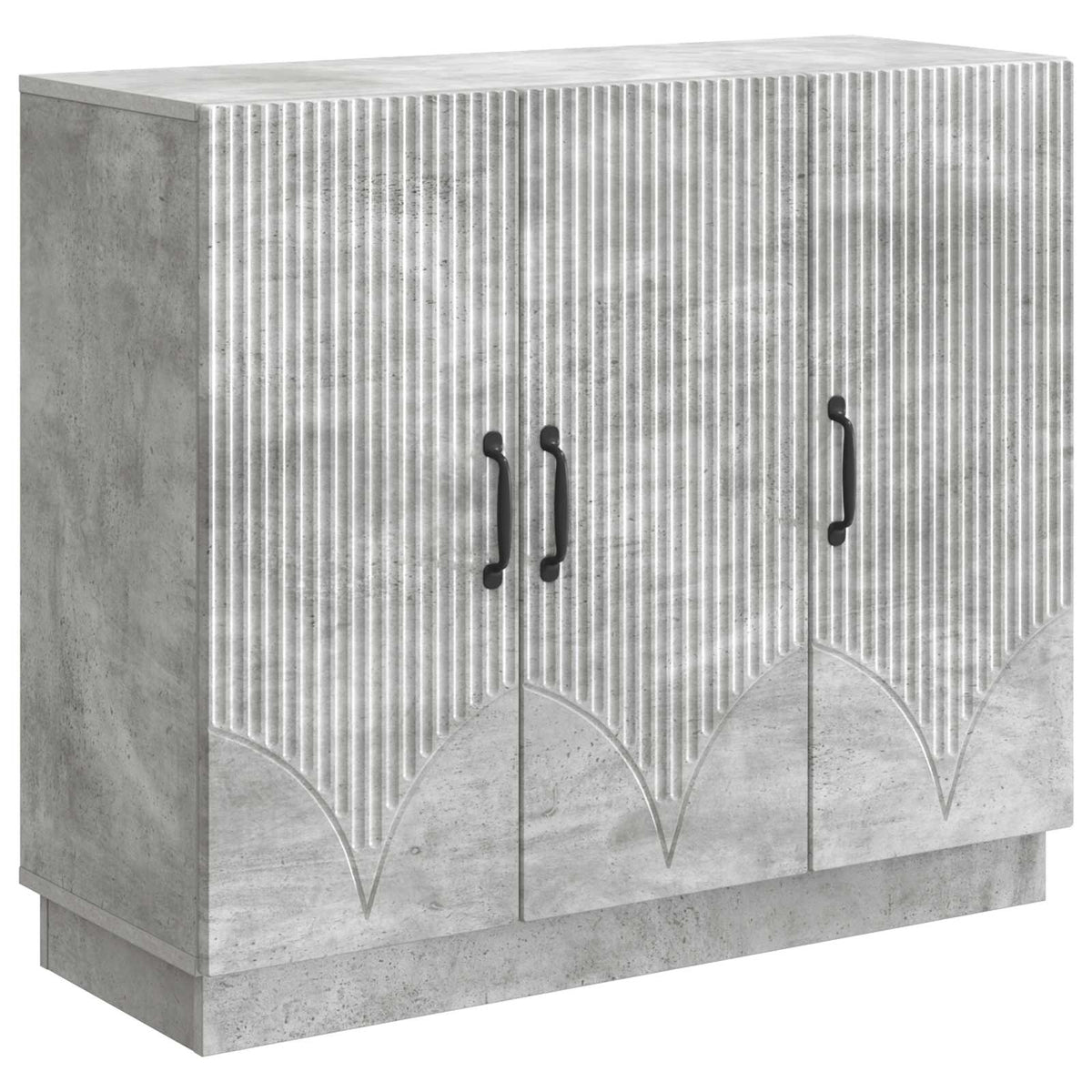 Kreveta Betonska siva 89 x 34,5 x 77 cm Konstruirano drvo