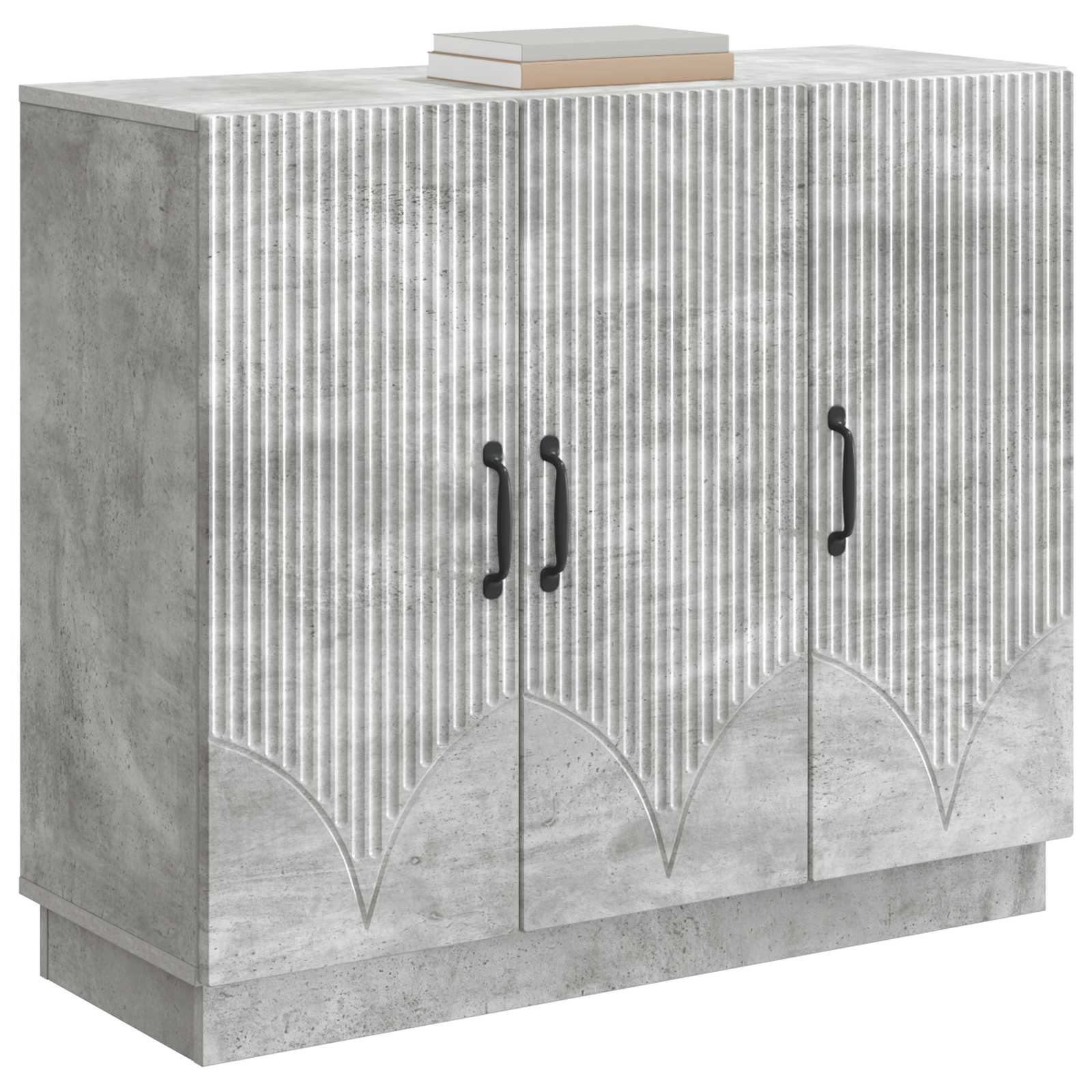 Kreveta Betonska siva 89 x 34,5 x 77 cm Konstruirano drvo