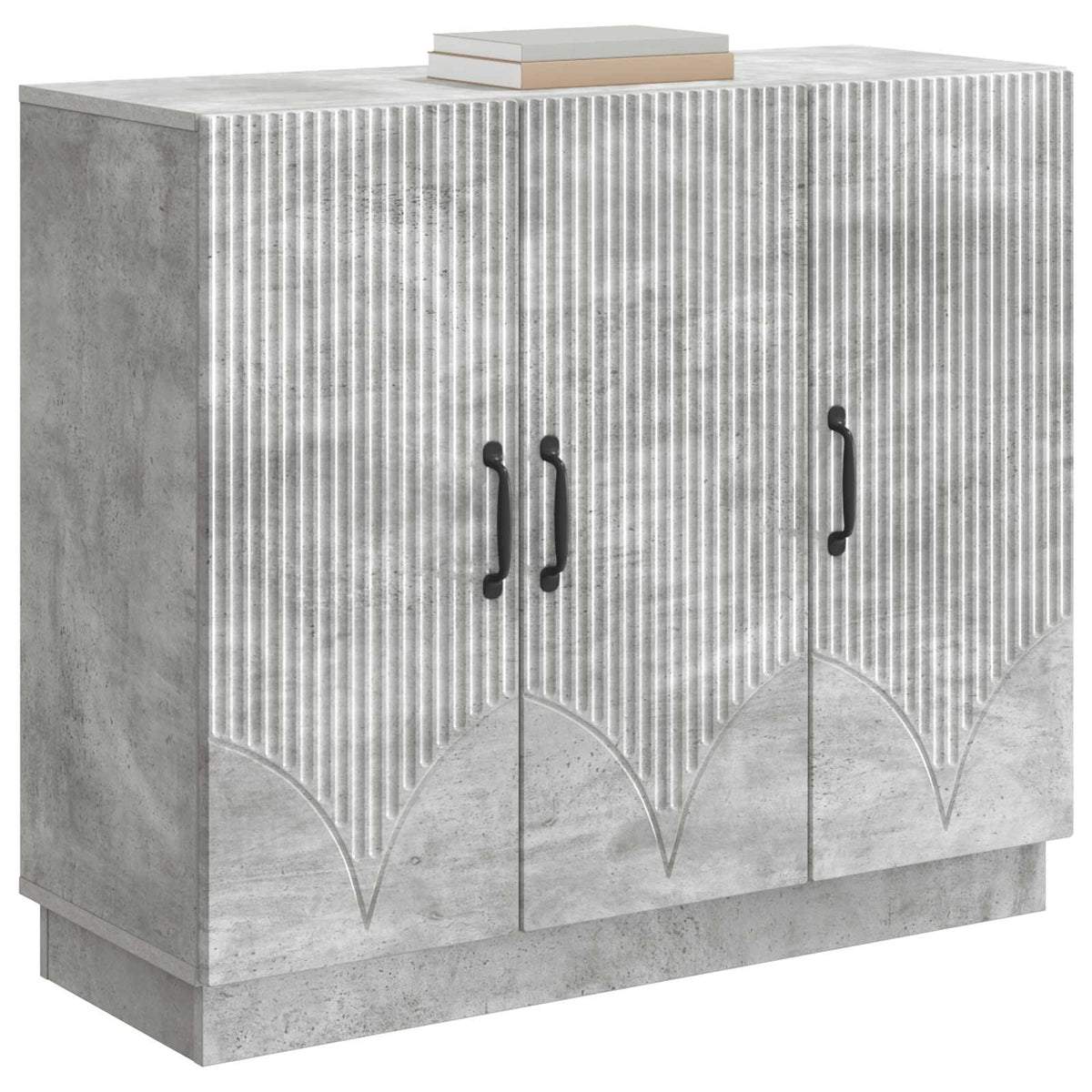 Kreveta Betonska siva 89 x 34,5 x 77 cm Konstruirano drvo